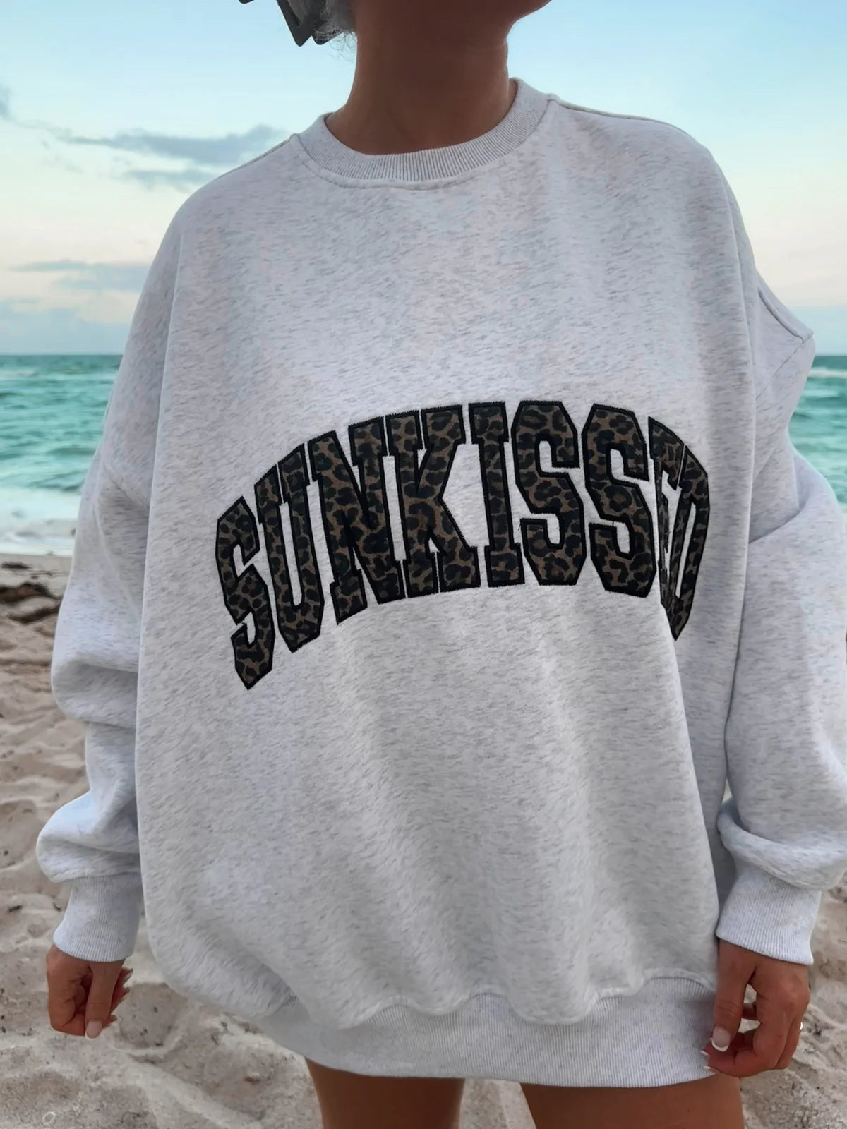 Sunkissed Embroidered Crewneck
