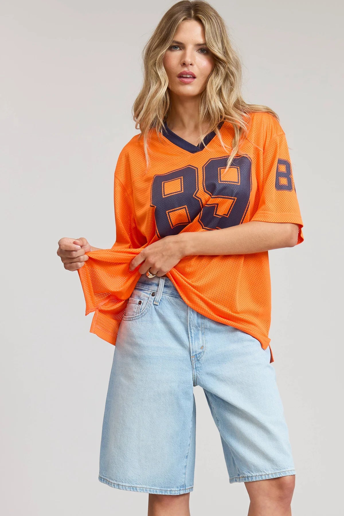 Taylor 89 Jersey Top in Orange