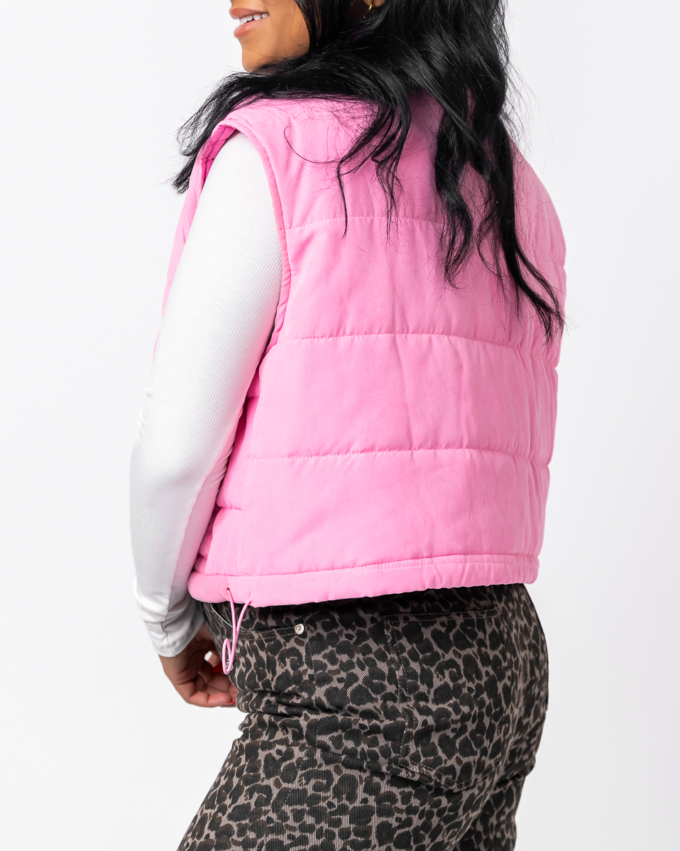Erin Two Tone Puffer Vest