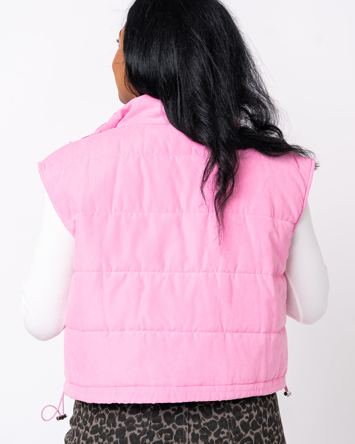 Erin Two Tone Puffer Vest