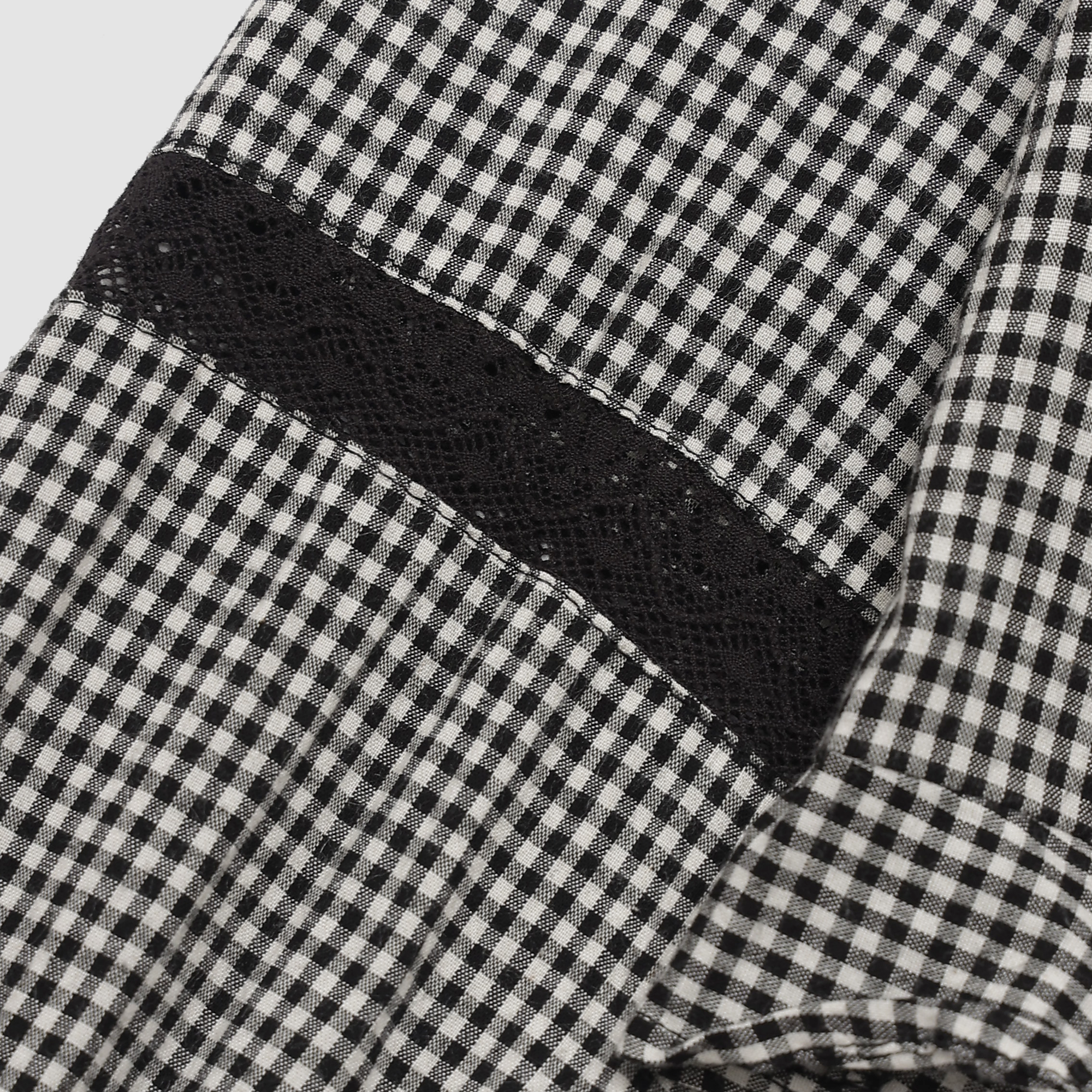 Darcy Gingham Long Sleeve Blouse