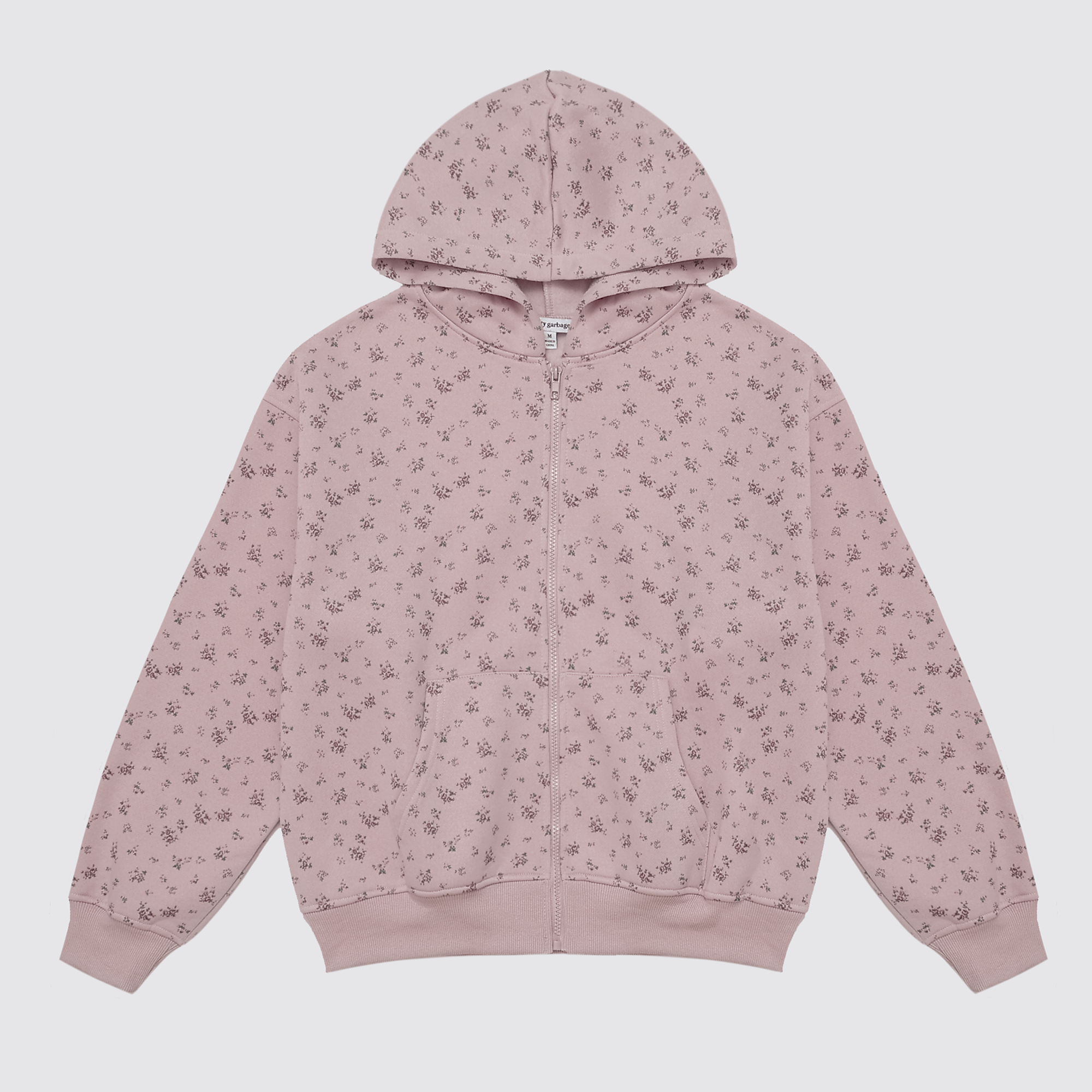 Addie Floral Zip-Up Hoodie