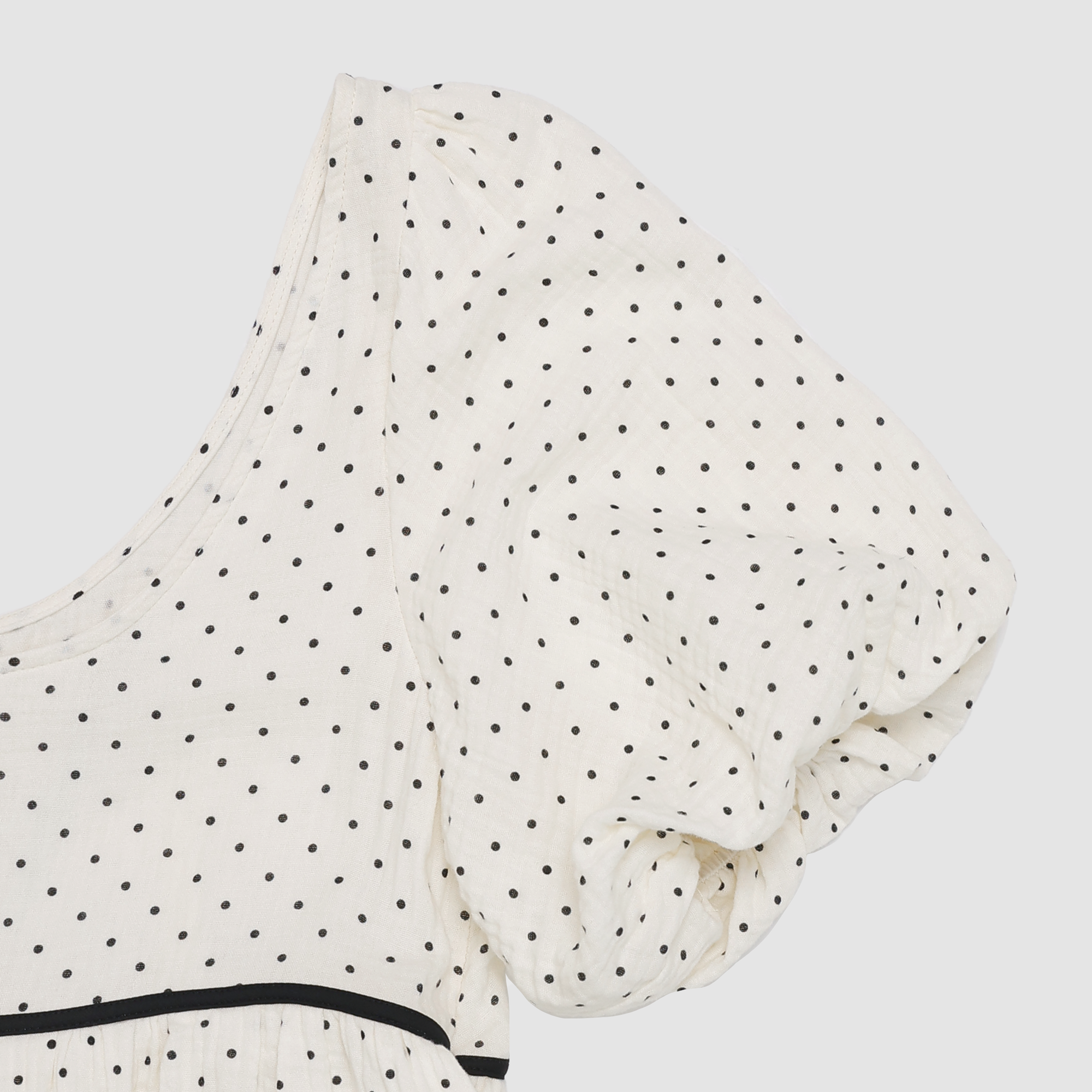 Adeline Polka Dot Ribbon Dress