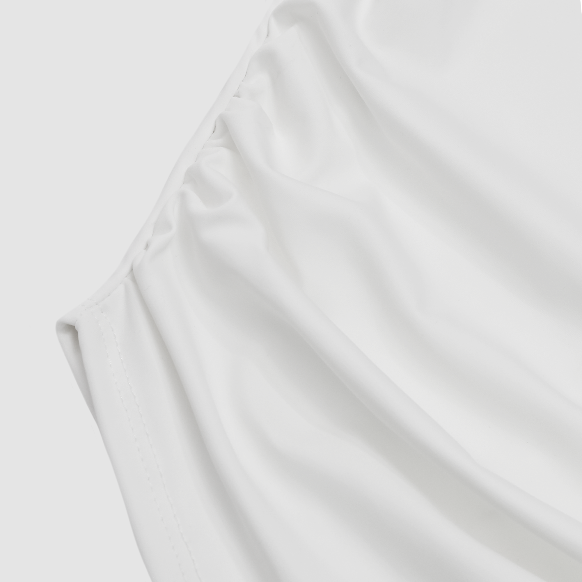 Alana Asymmetrical Off Shoulder Top in Ivory