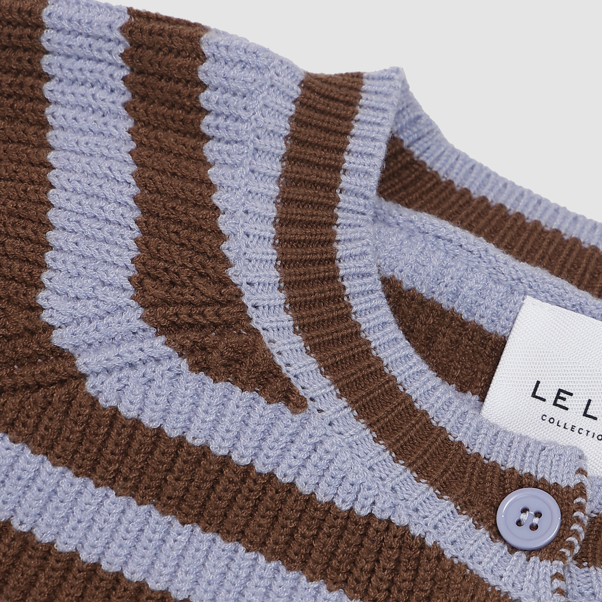 Alexandria Raglan Striped Cardigan