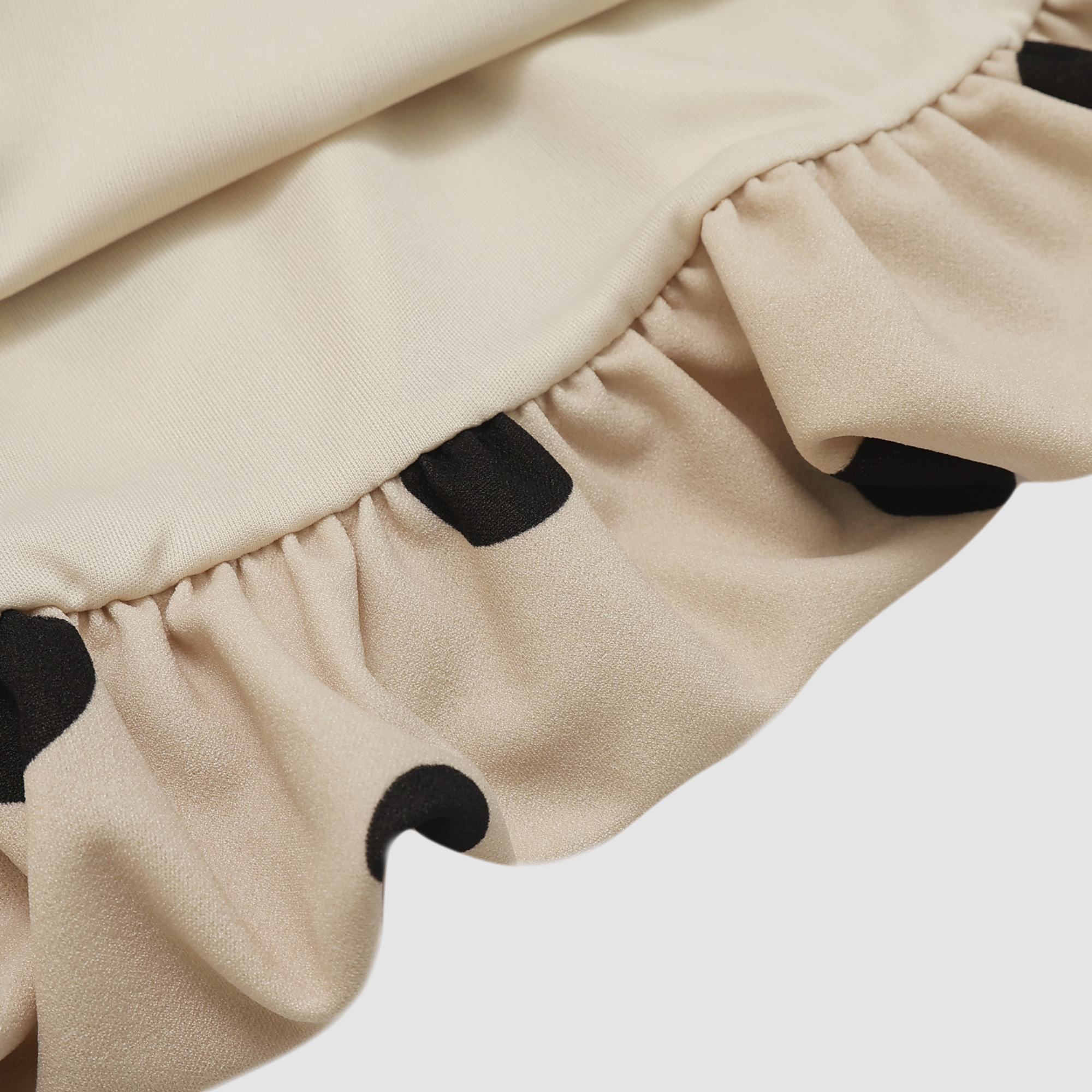 Amelia Polka Dot Bubble Mini Dress