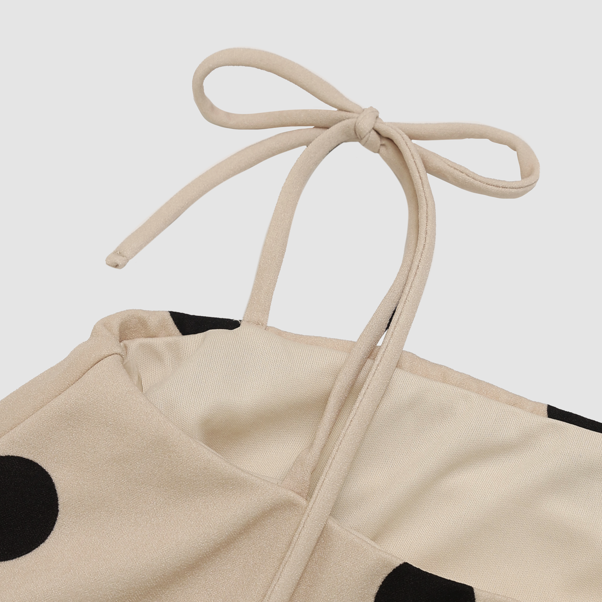 Amelia Polka Dot Bubble Mini Dress