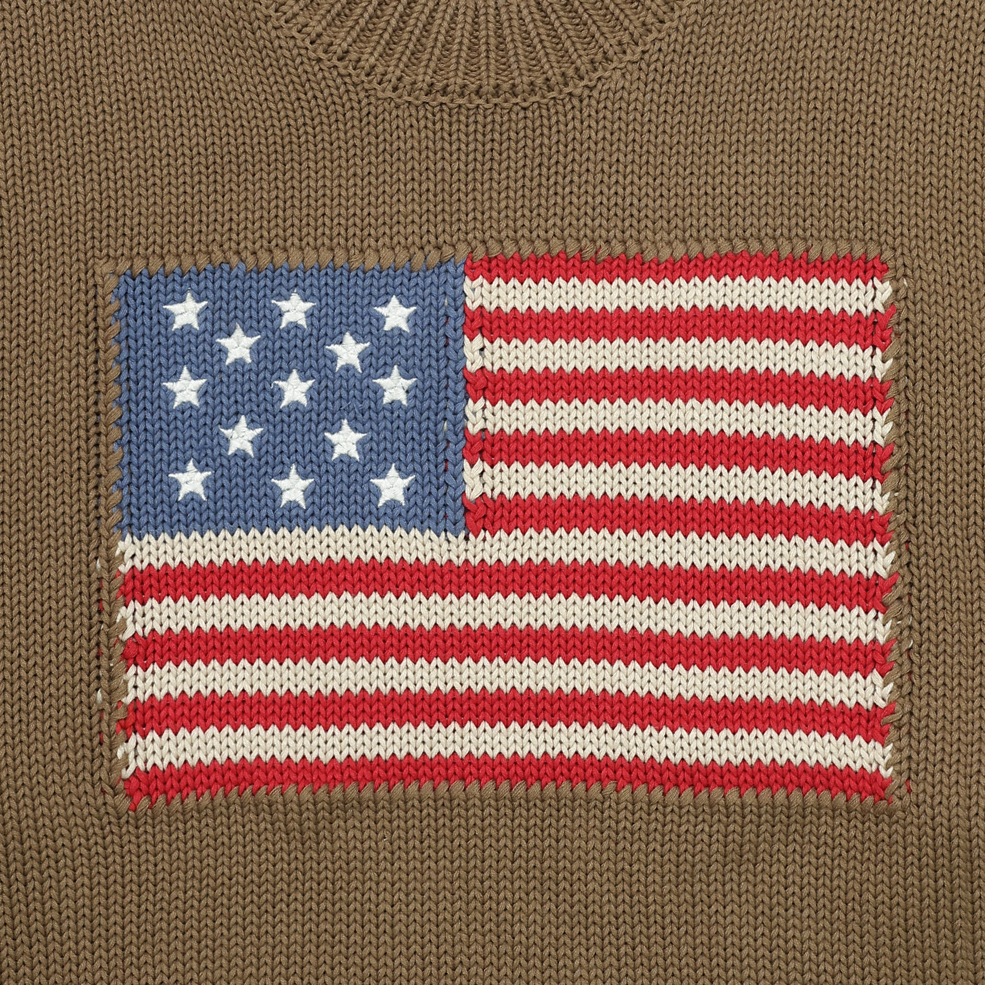 American Flag Knit Sweater
