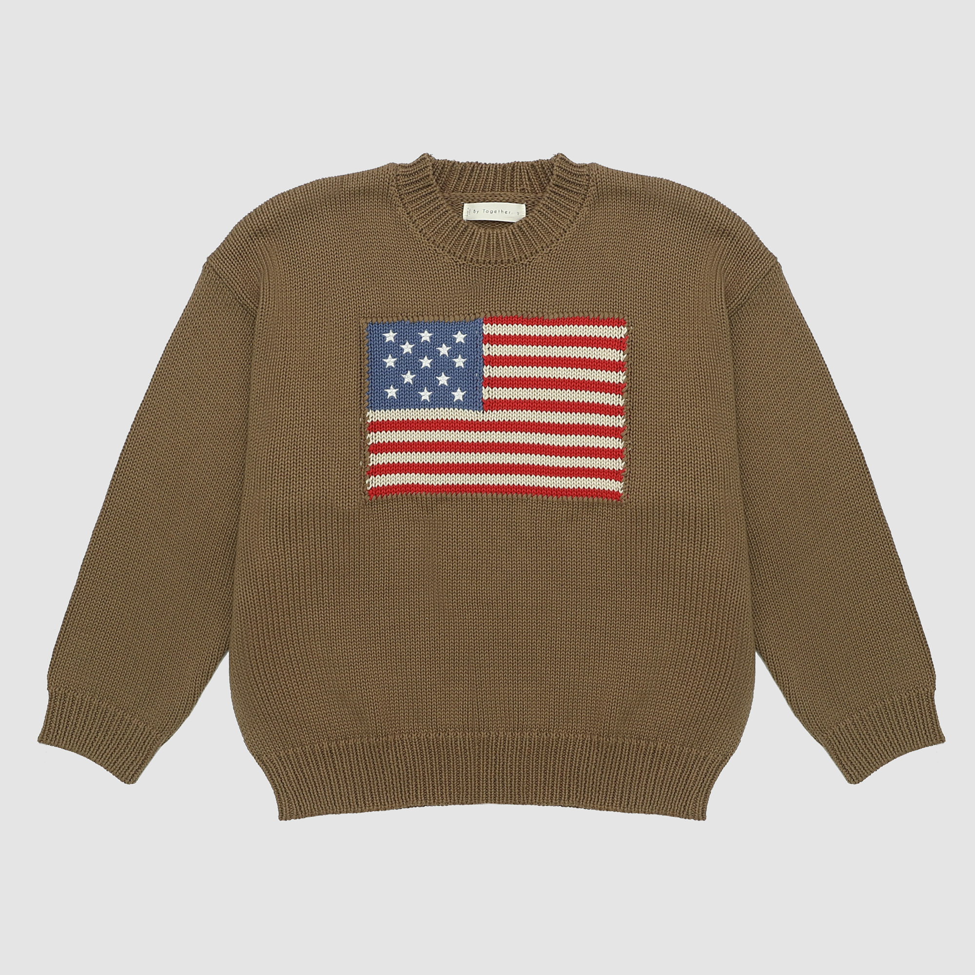 American Flag Knit Sweater