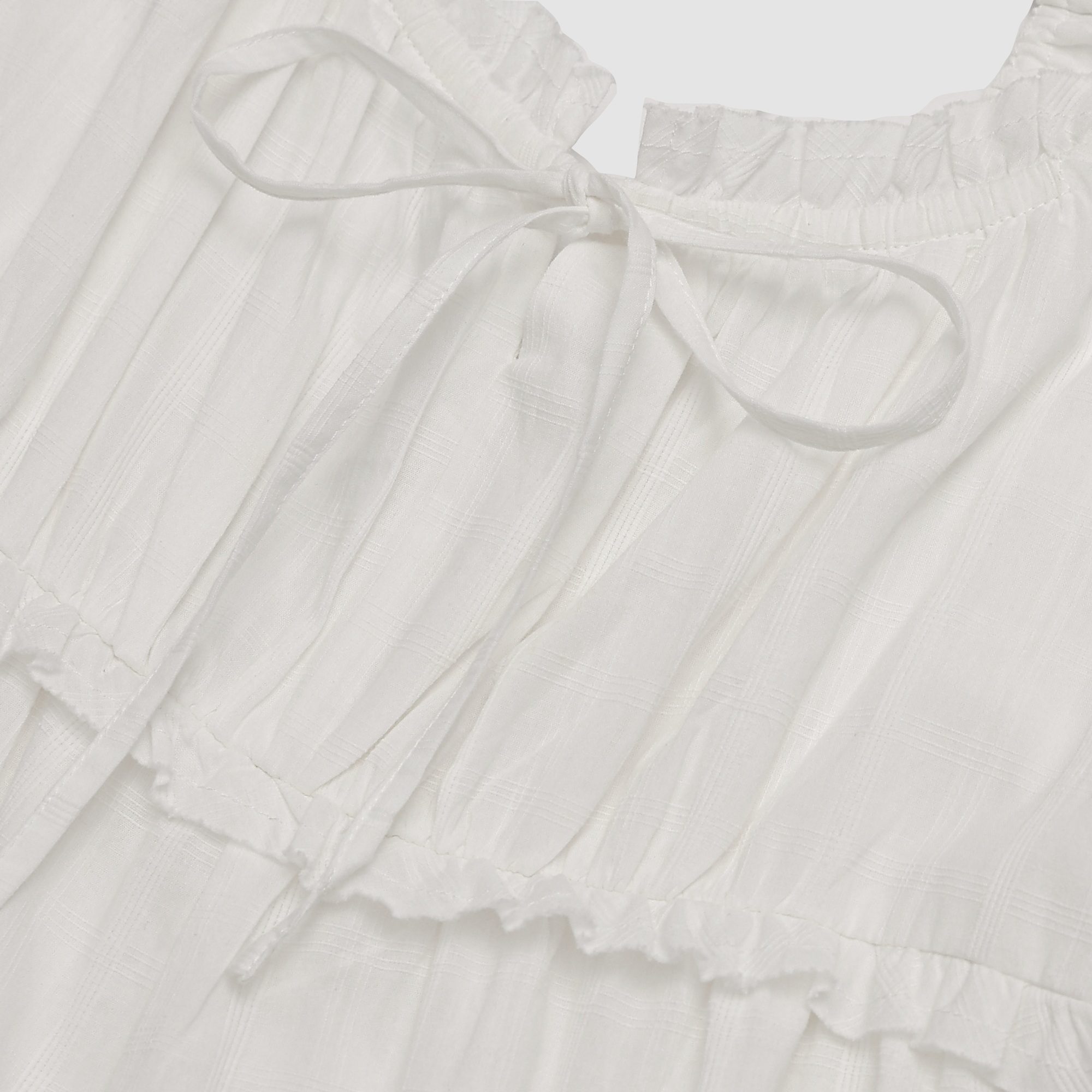 Bea Textured Puff Sleeve Romper