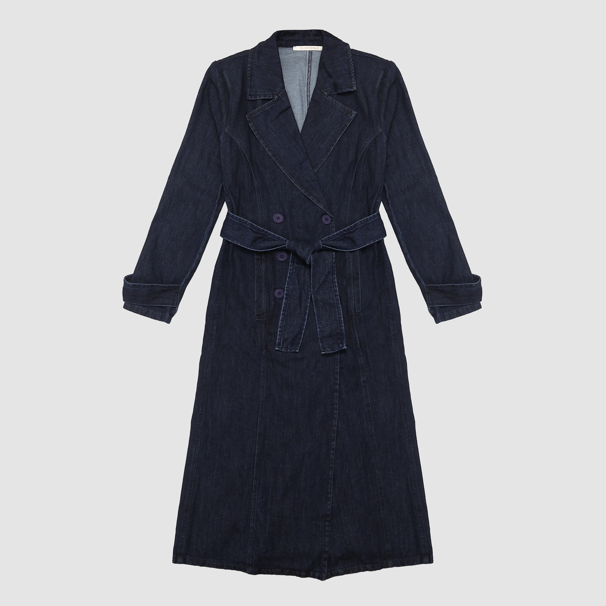 Belinda Denim Trench Coat