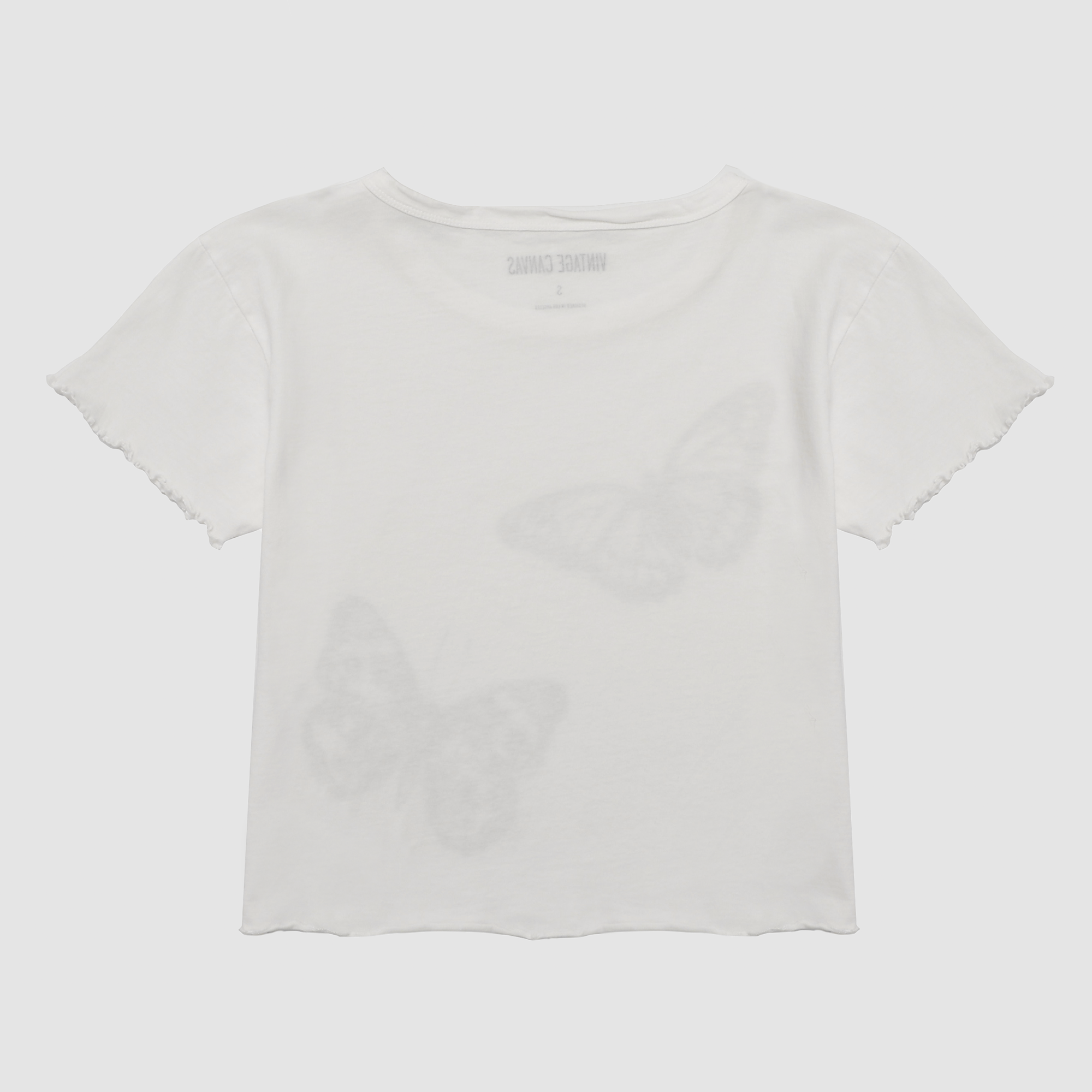 Berkley Butterfly Ruffle Hem Tee