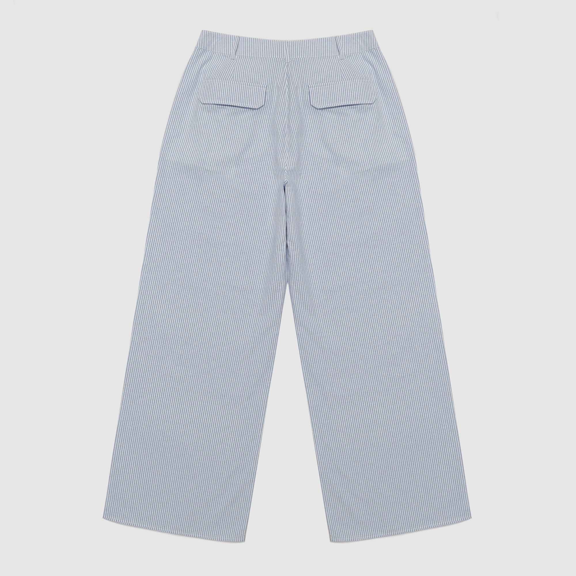 Brea Pinstripe Overall Pants