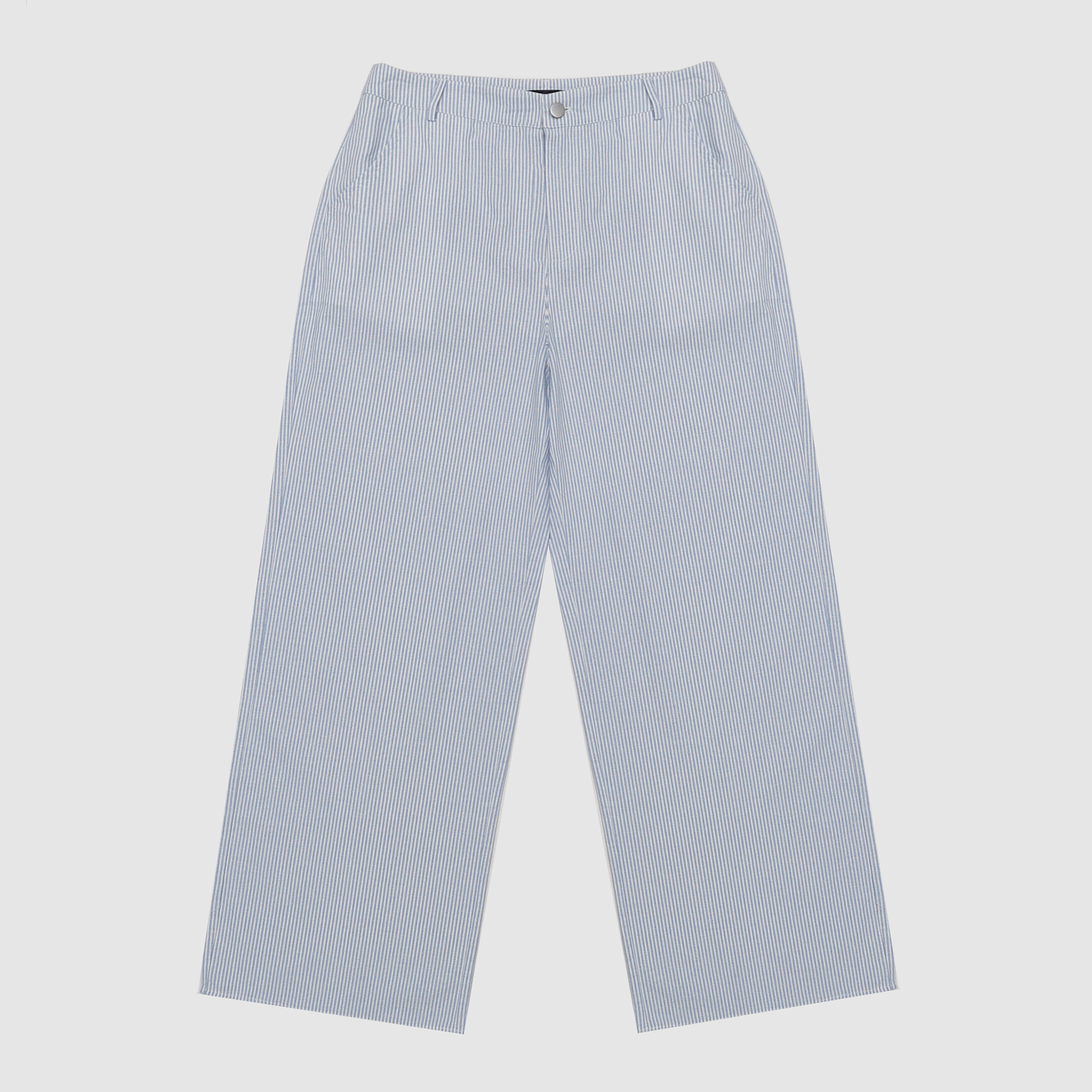 Brea Pinstripe Overall Pants