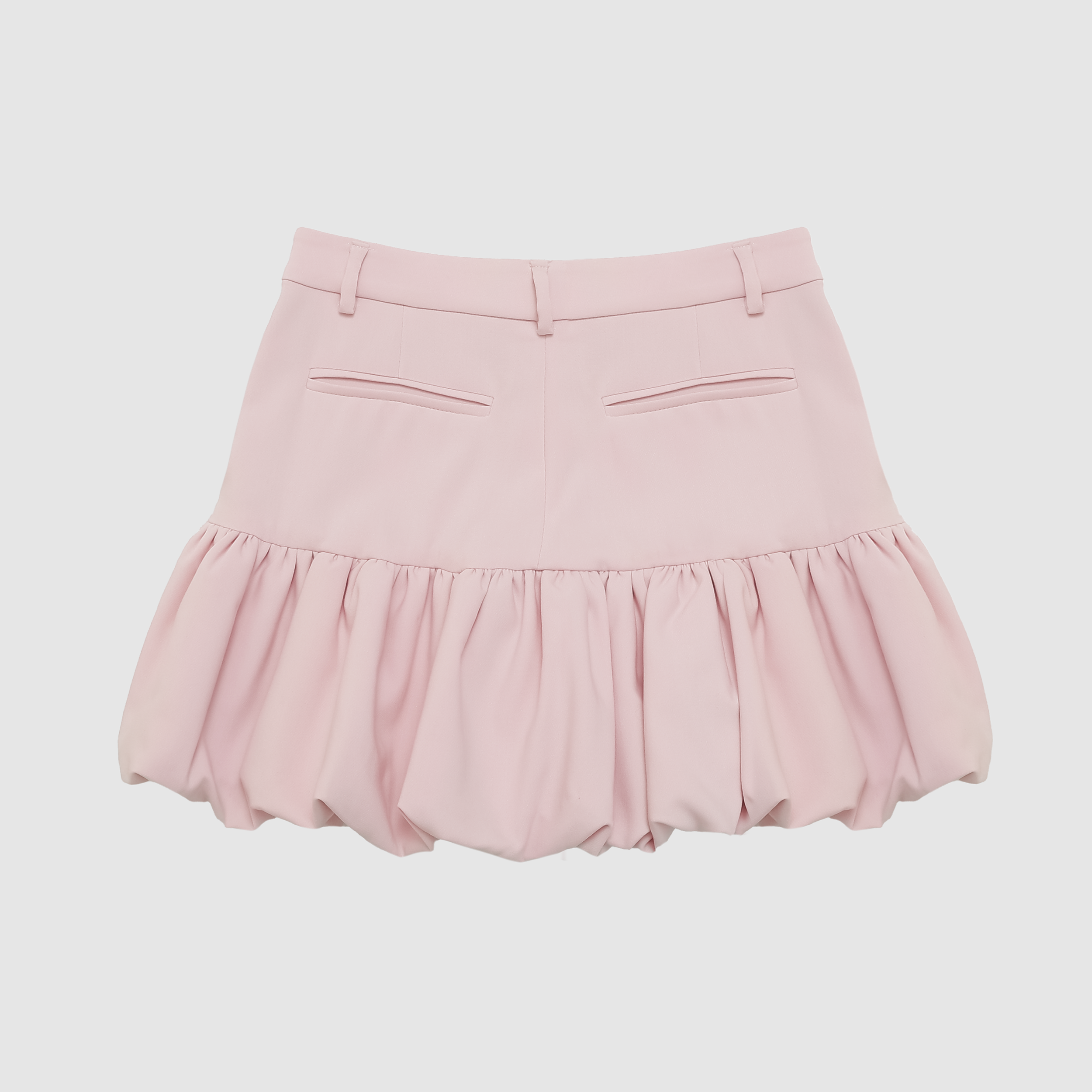 Camilla Bubble Hem Mini Skirt