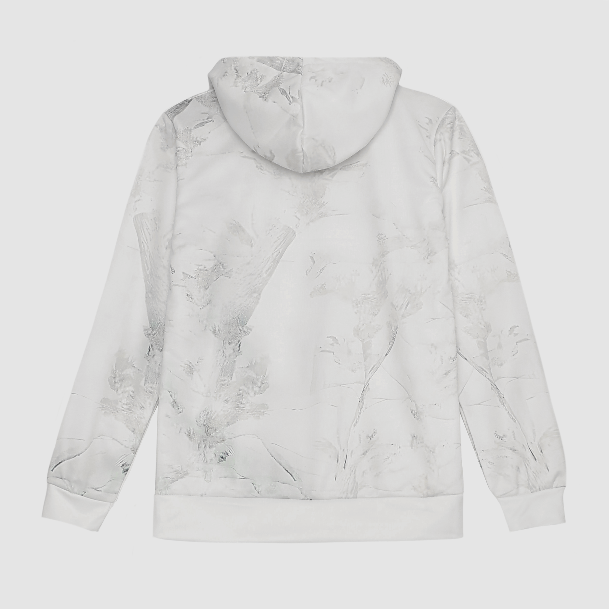 Callista Camo Oversized Hoodie in White Oak
