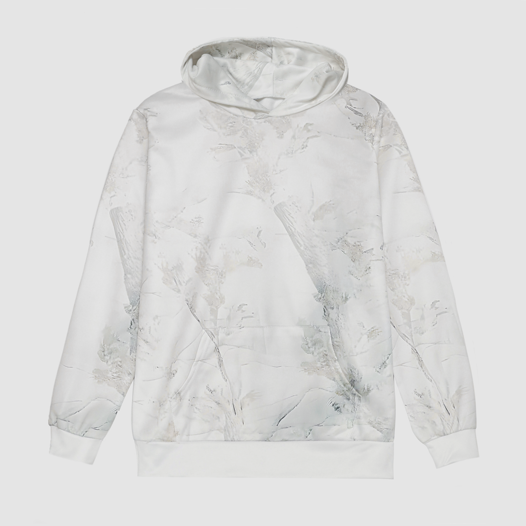 Callista Camo Oversized Hoodie in White Oak