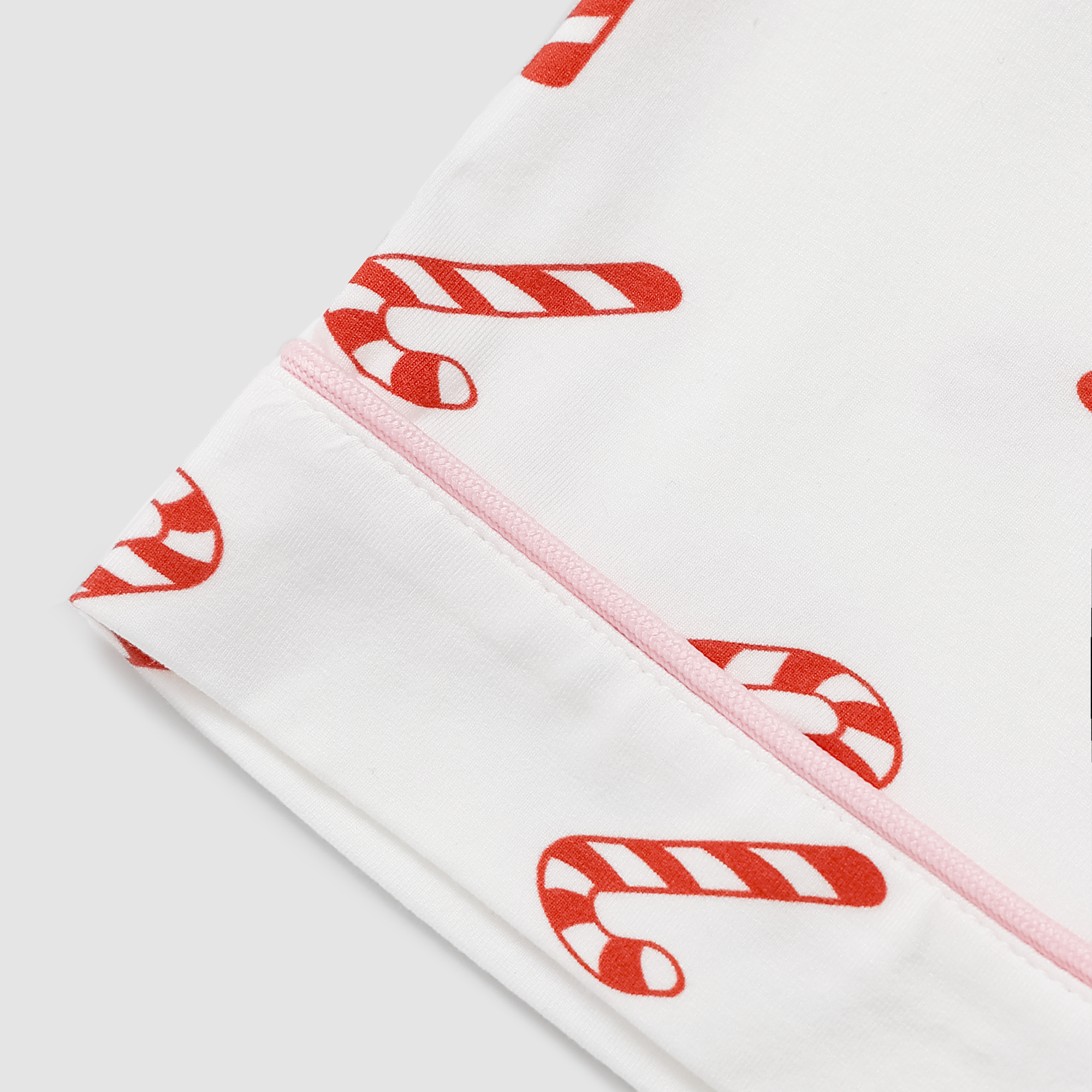 Cindy Candy Cane Long Sleeve Pajama Top