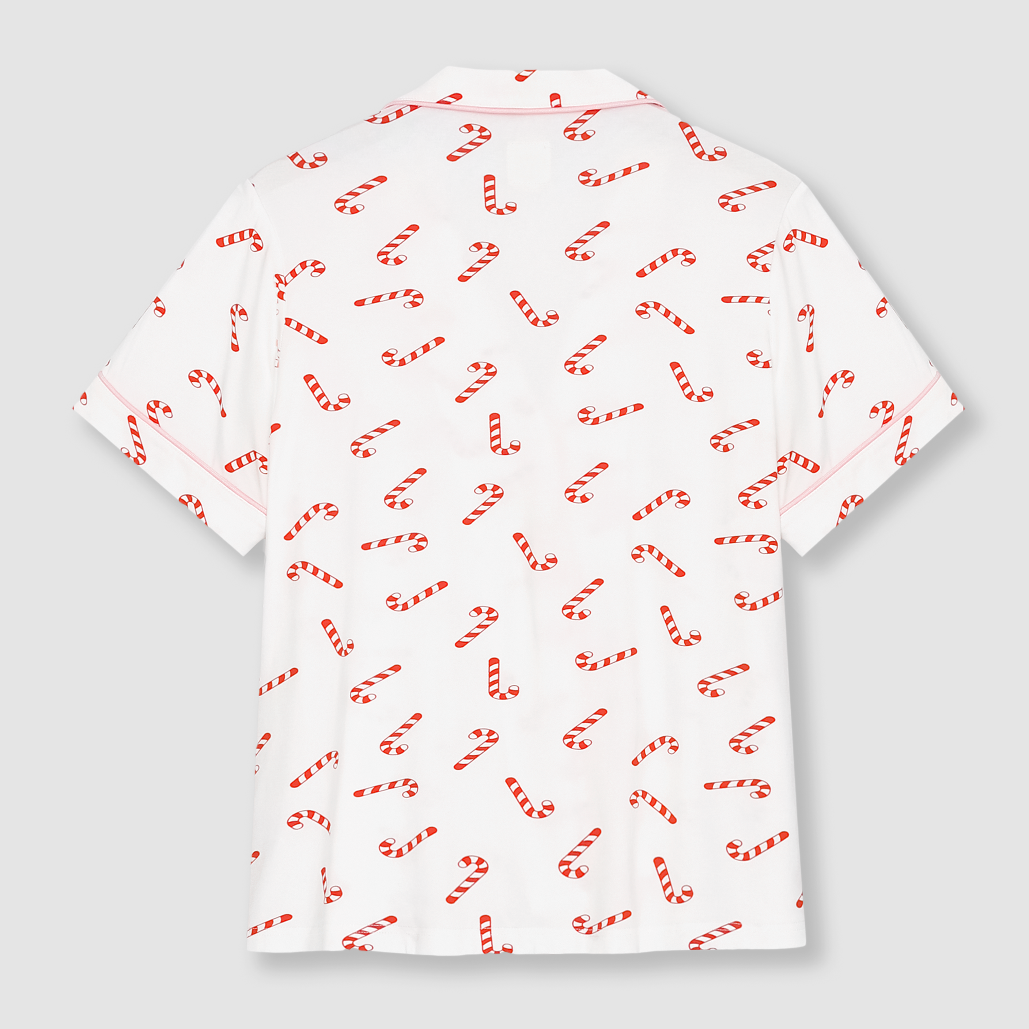 Indy Candy Cane Short Sleeve Pajama Top
