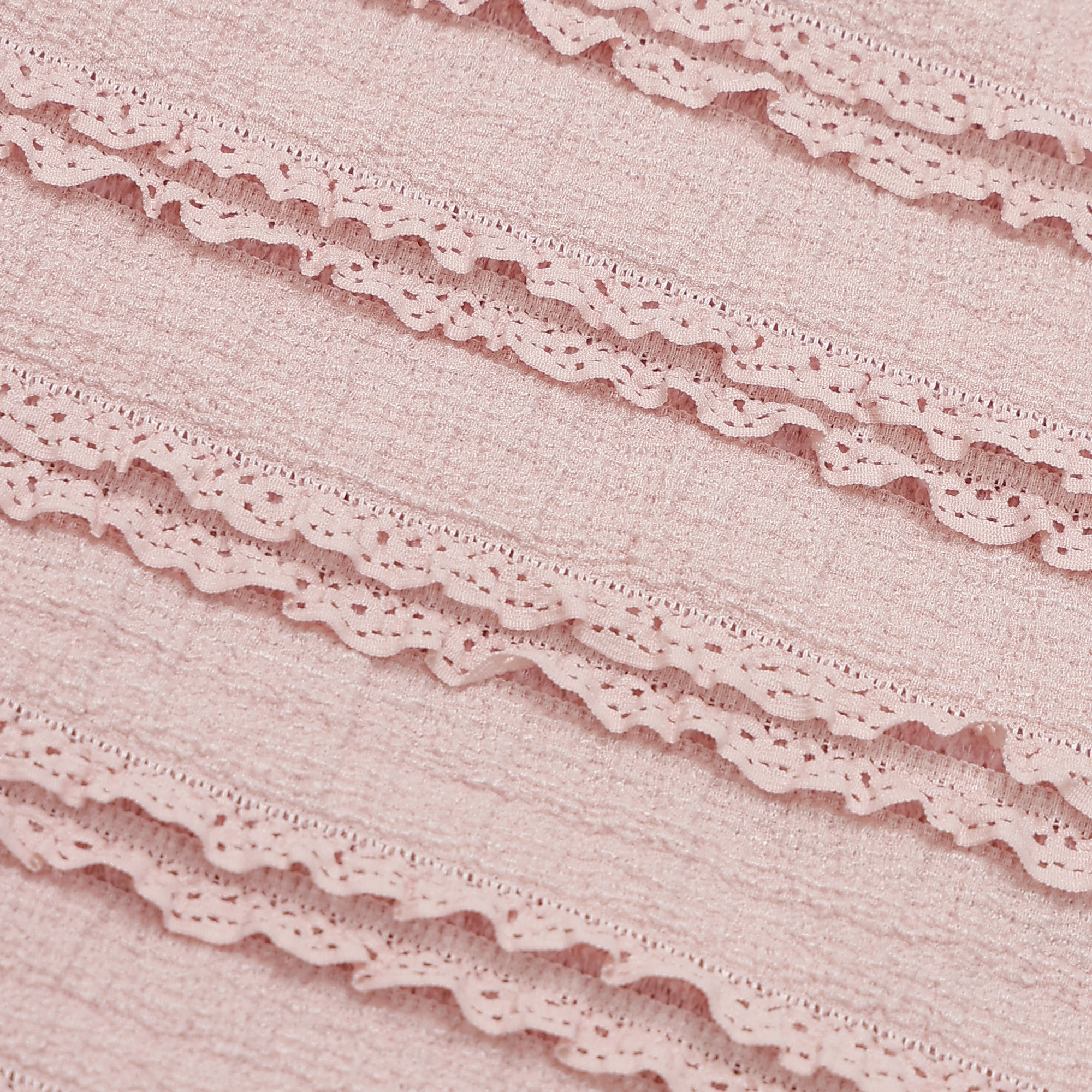 Caroline Lace Tank in Dusty Pink