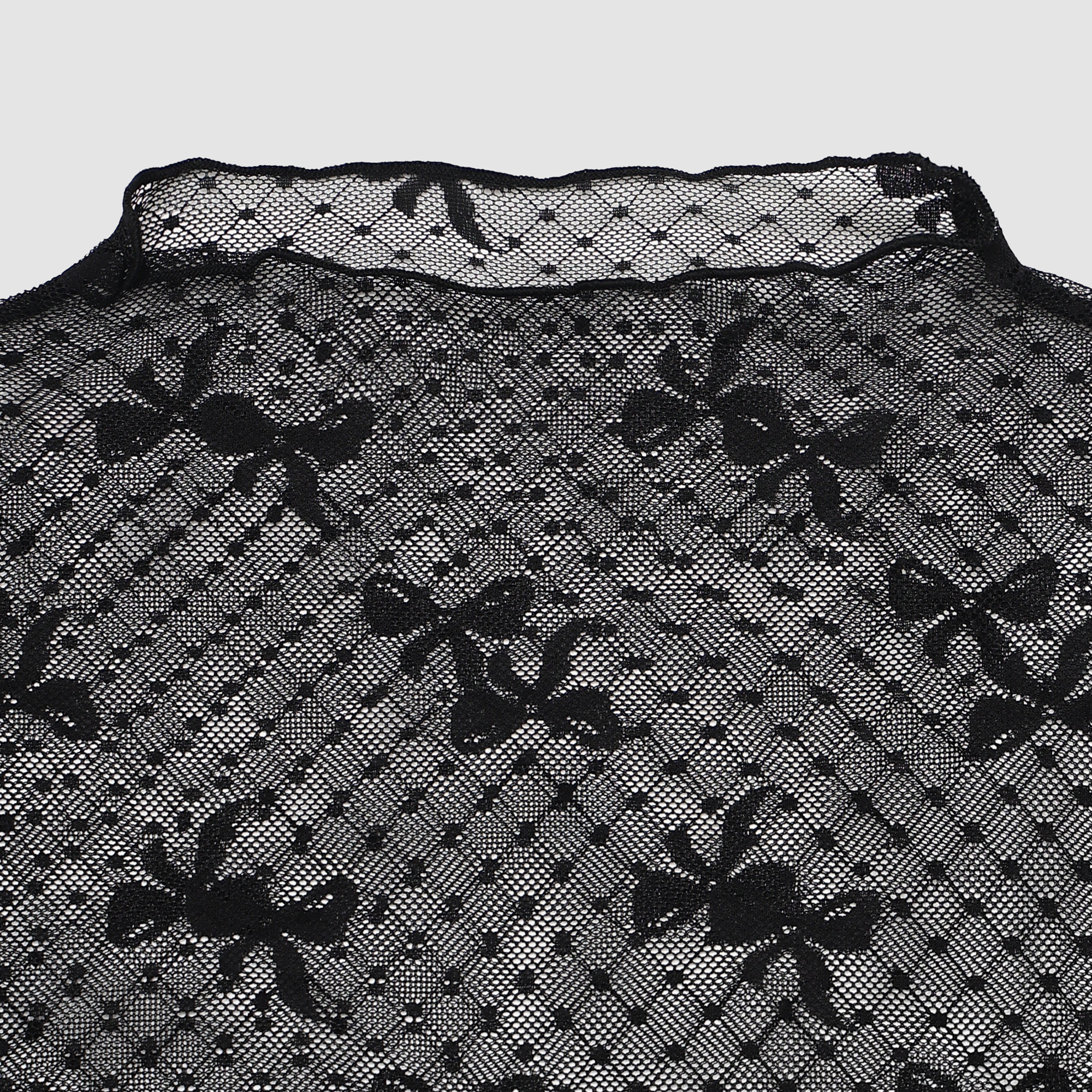 Carys Mesh Lace Long Sleeve Top