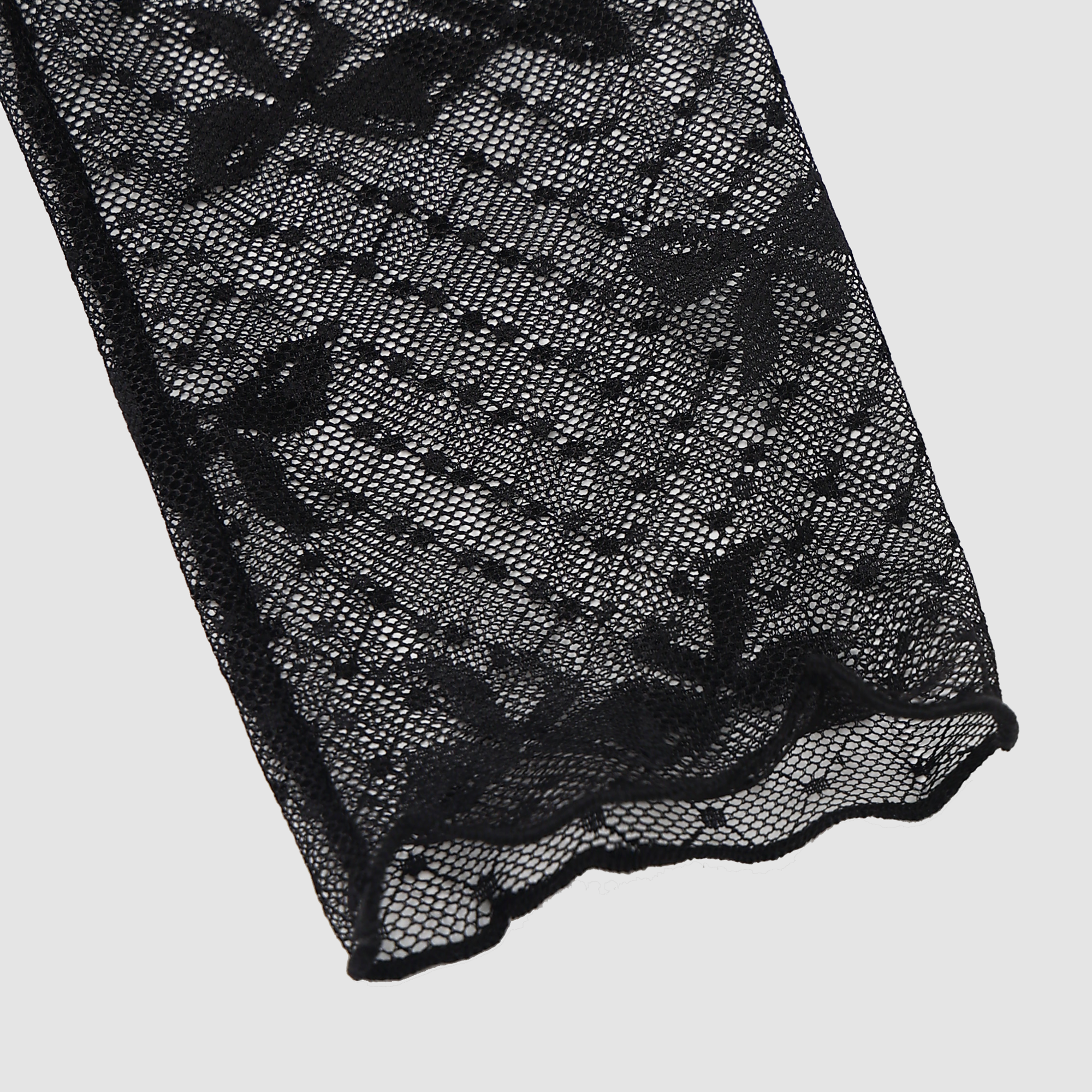 Carys Mesh Lace Long Sleeve Top