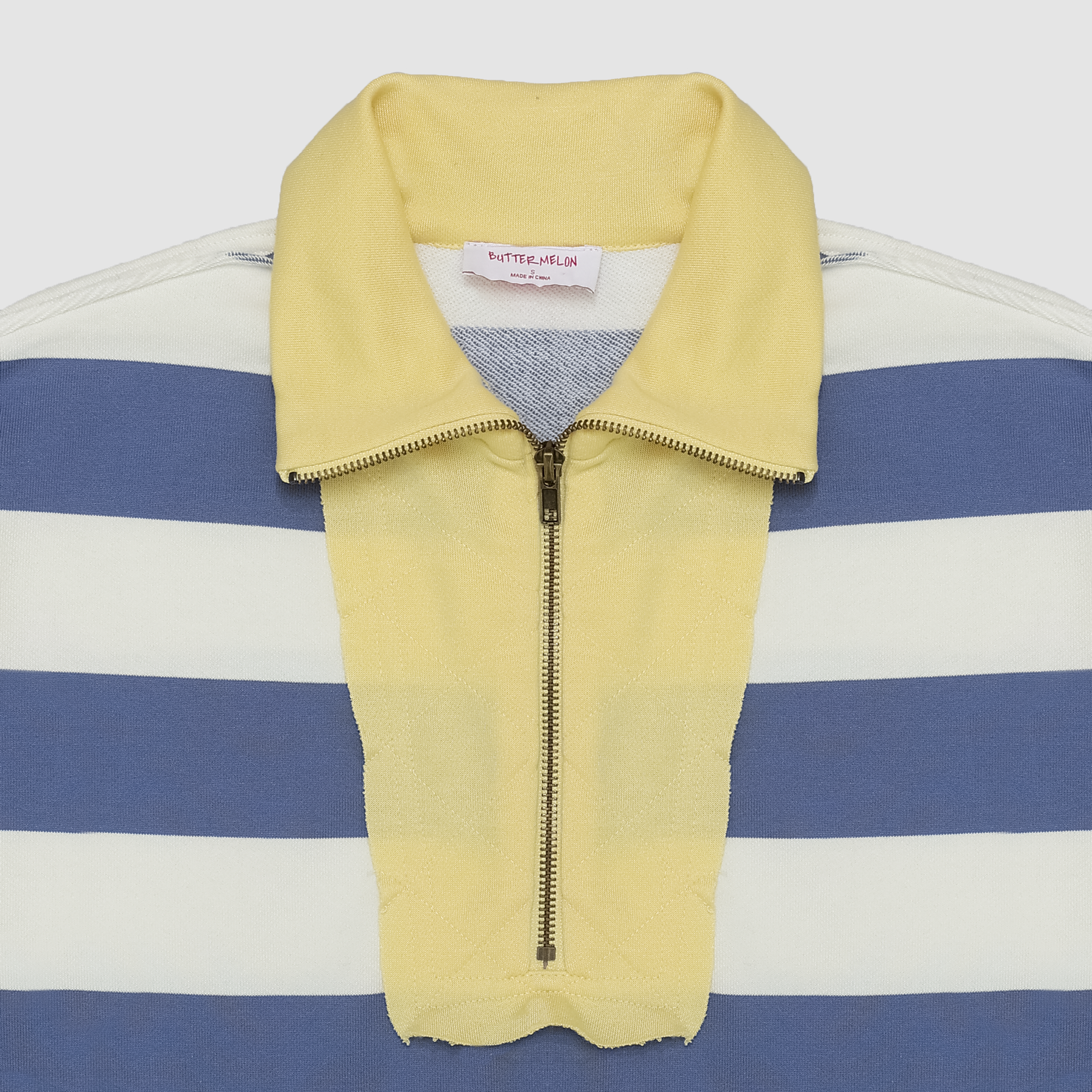 Cece Oversized Zip-Up Polo Shirt