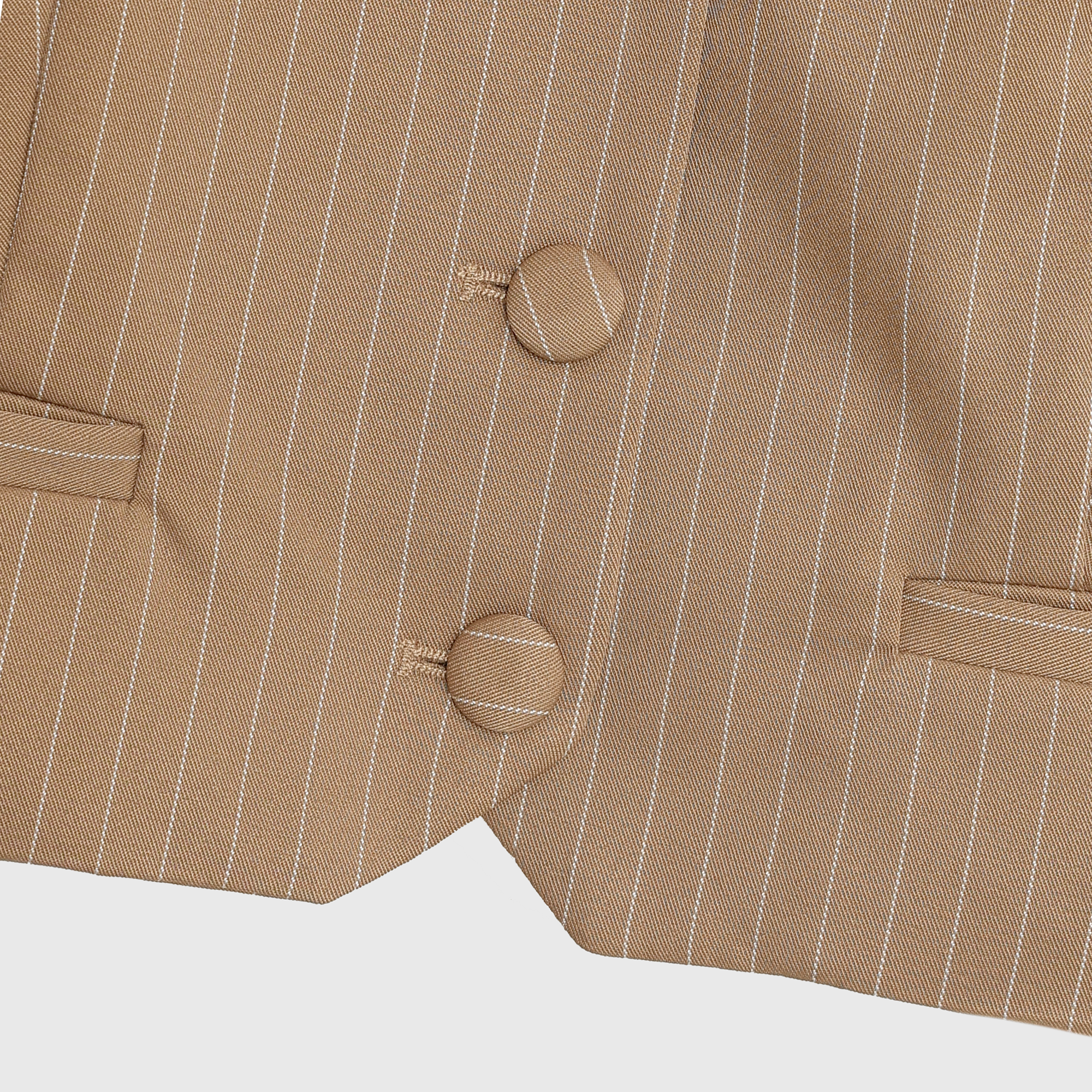 Claudia Pinstripe Vest
