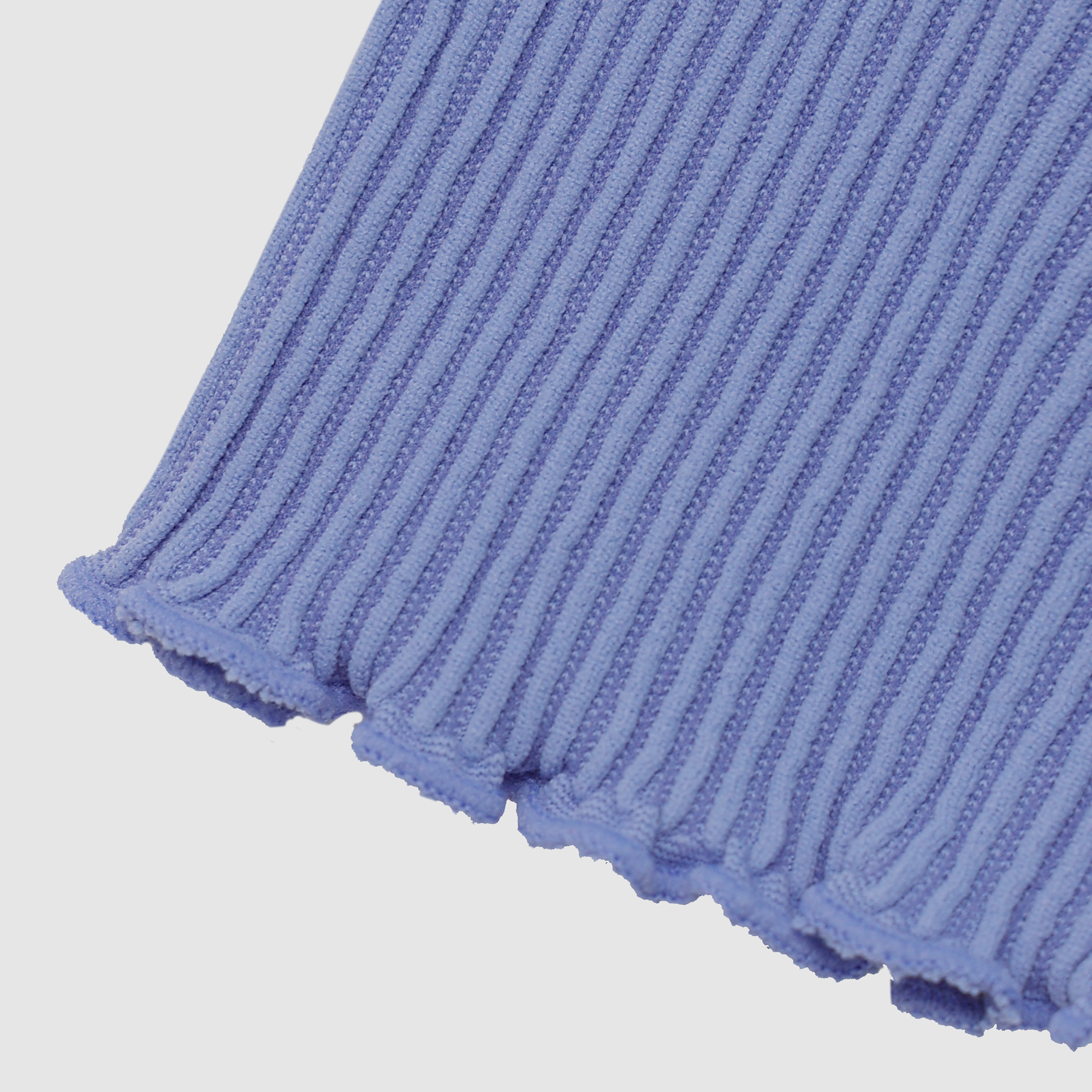 Corinna Ribbed Tube Top in Blue