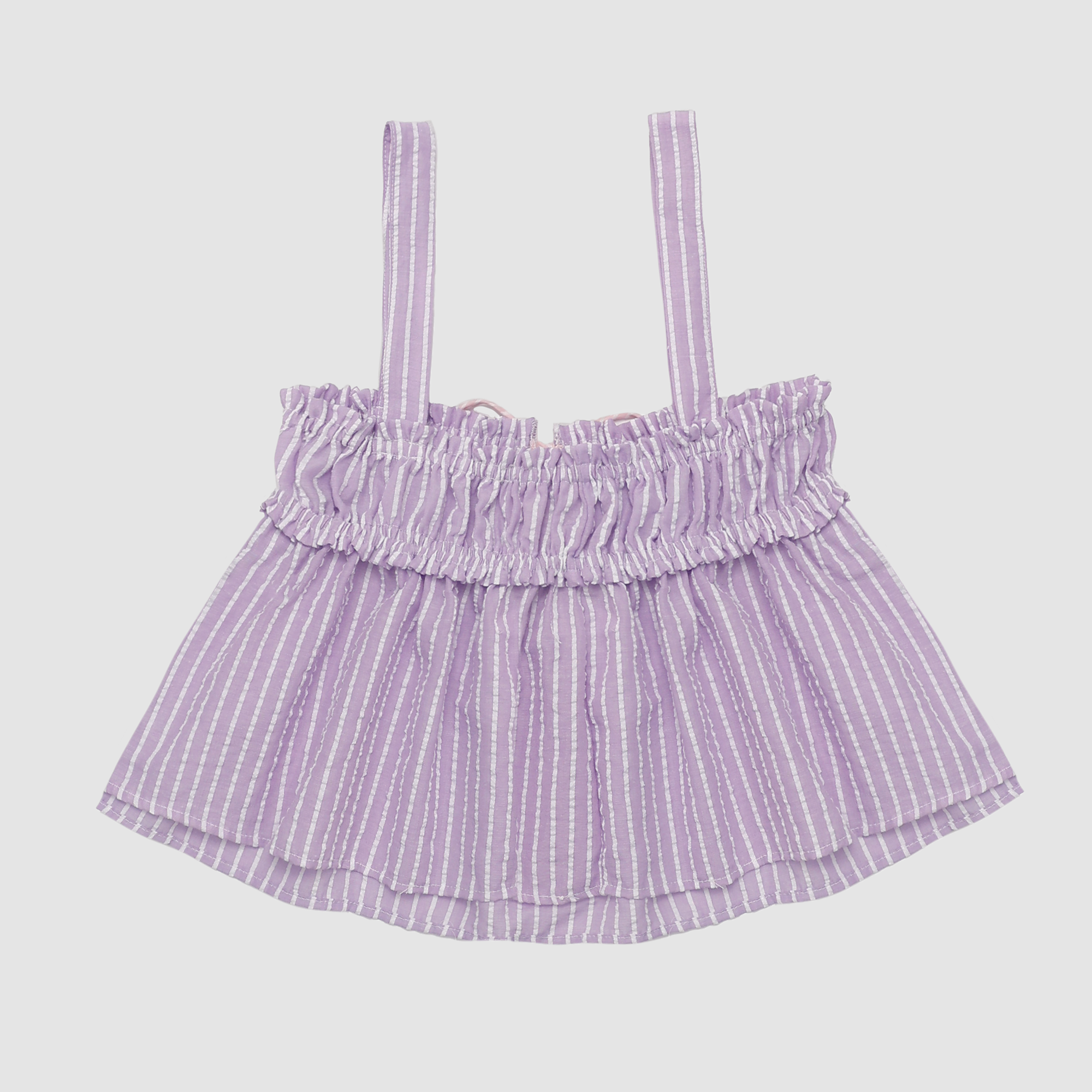 Corinne Tie Ruffle Tank