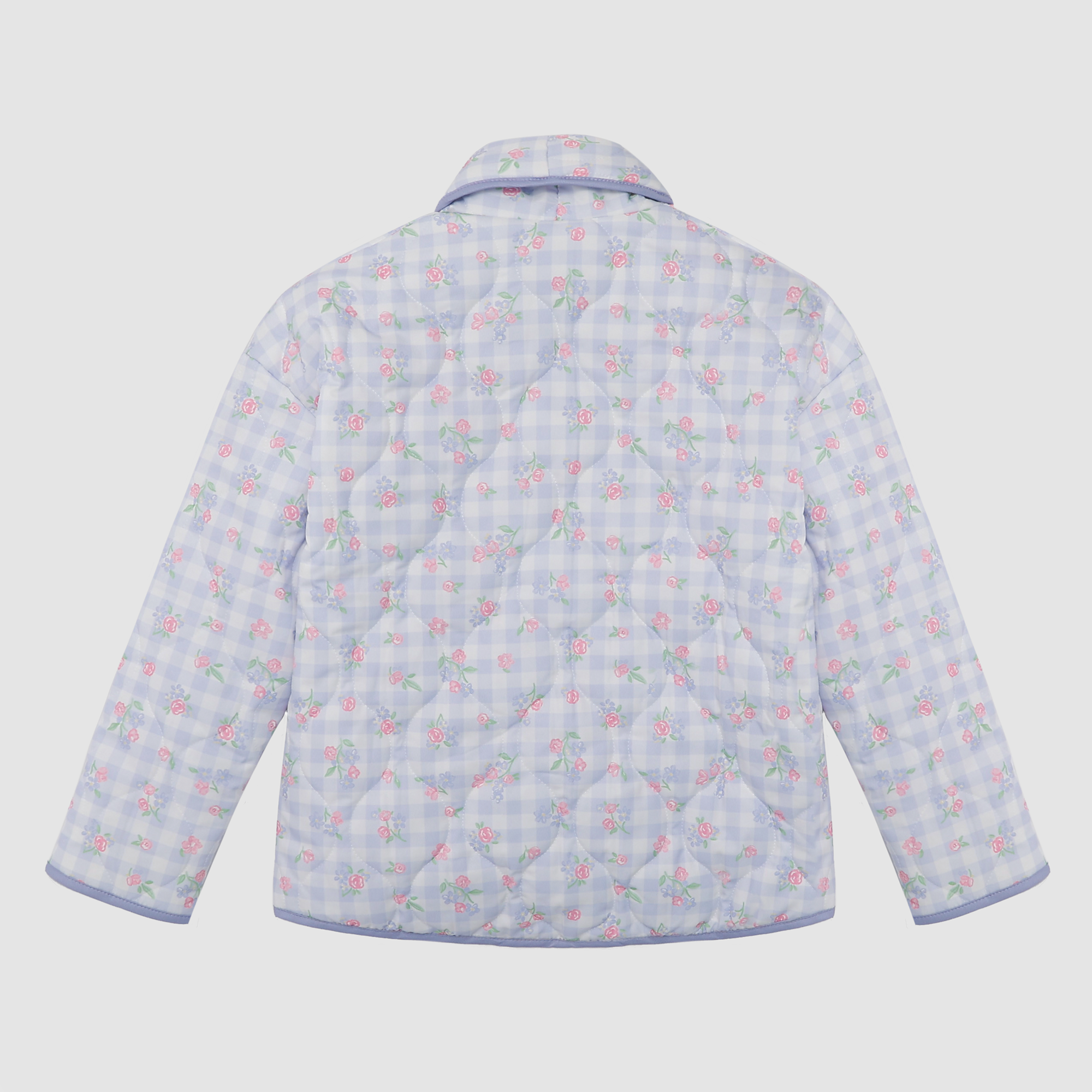 Cotton Candy Oversized Quilted Jacket