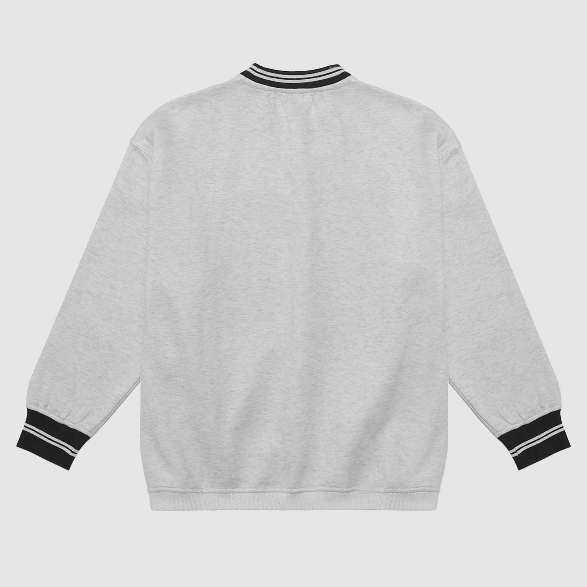 Danielle Stripe Varsity Crewneck