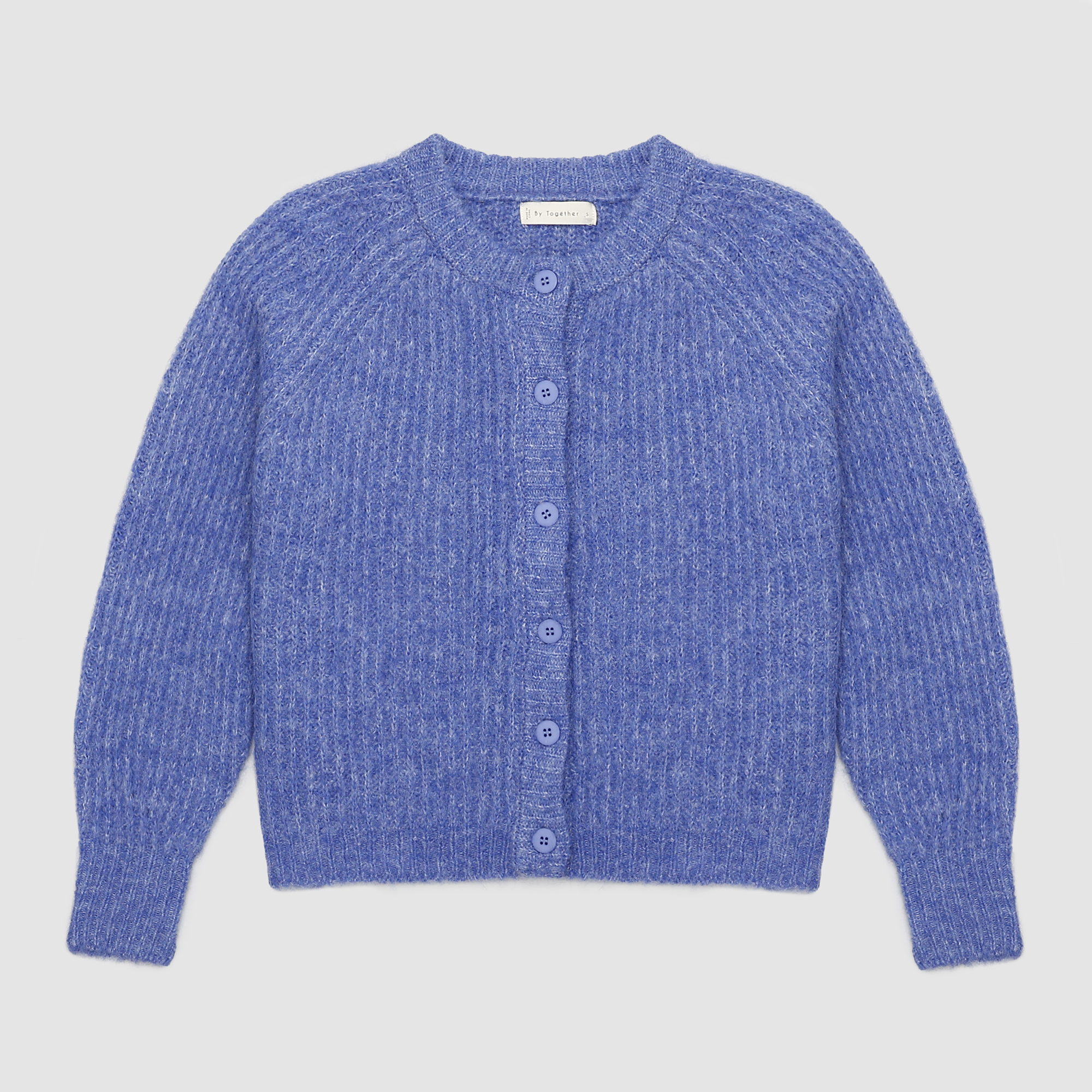 Dara Ribbed Fleece Cardigan