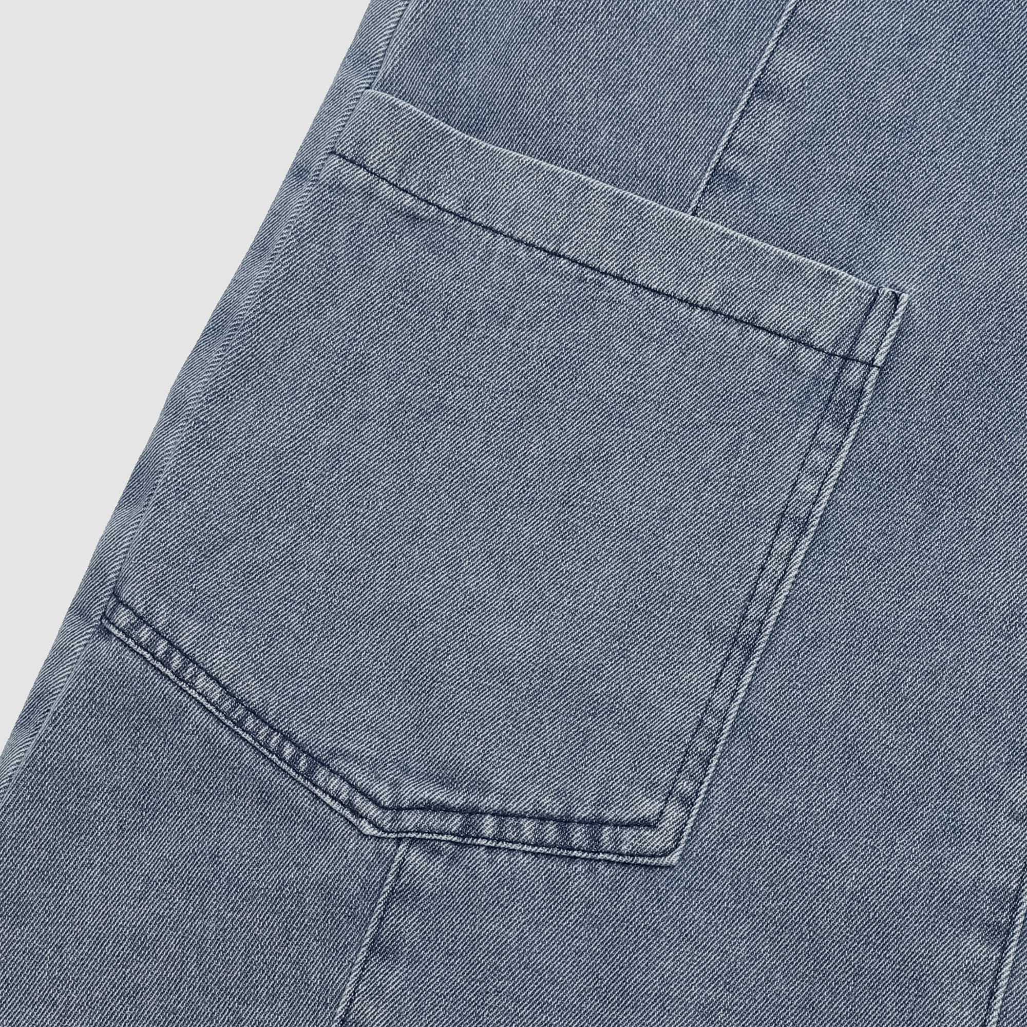 Betty Denim Overall Mini Dress