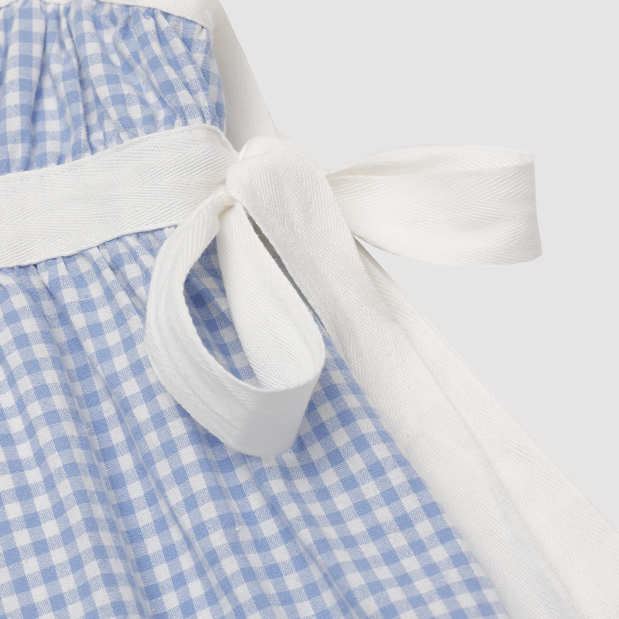 Dorothy Gingham Dress in Blue