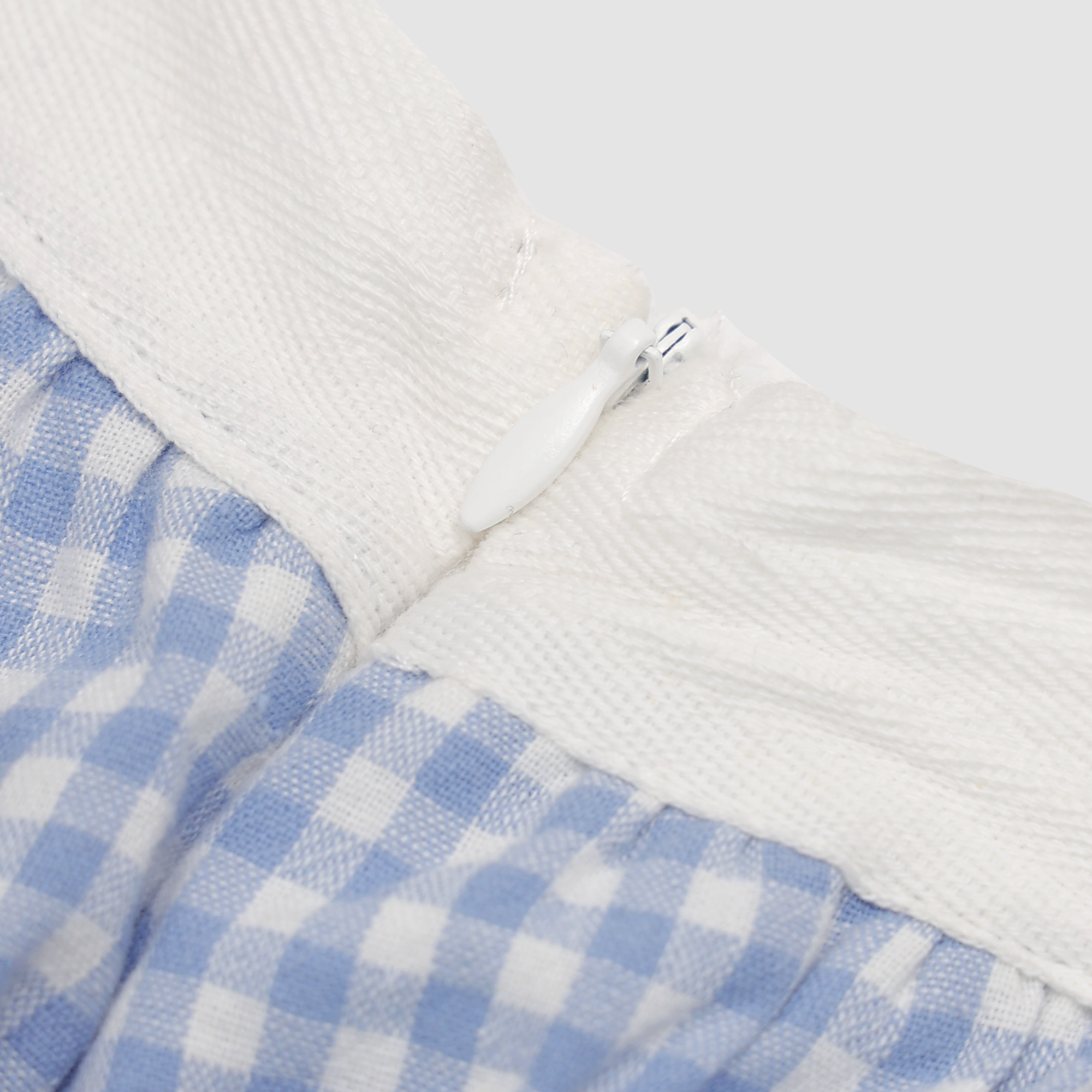 Dorothy Gingham Dress in Blue