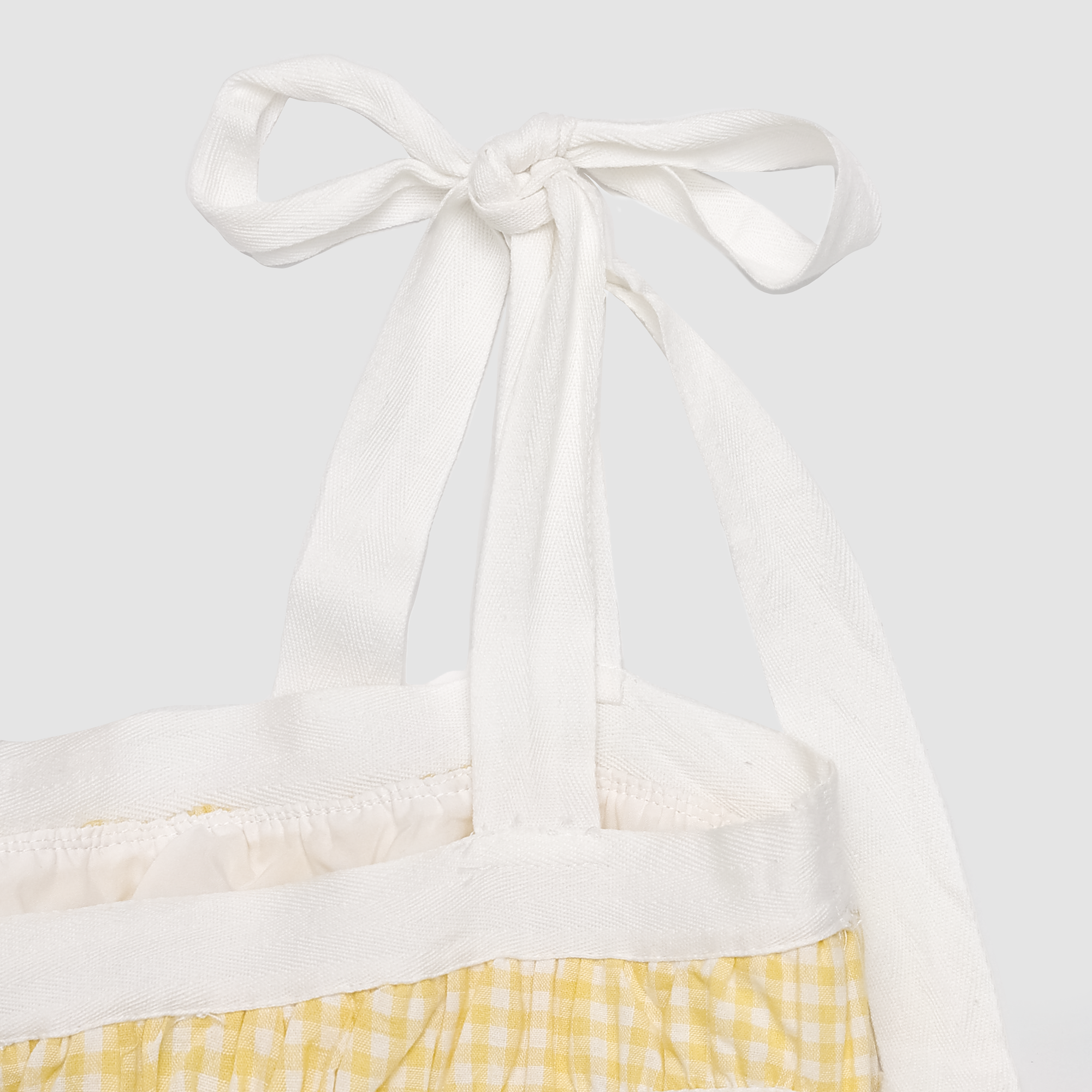 Dorothy Gingham Dress in Yellow