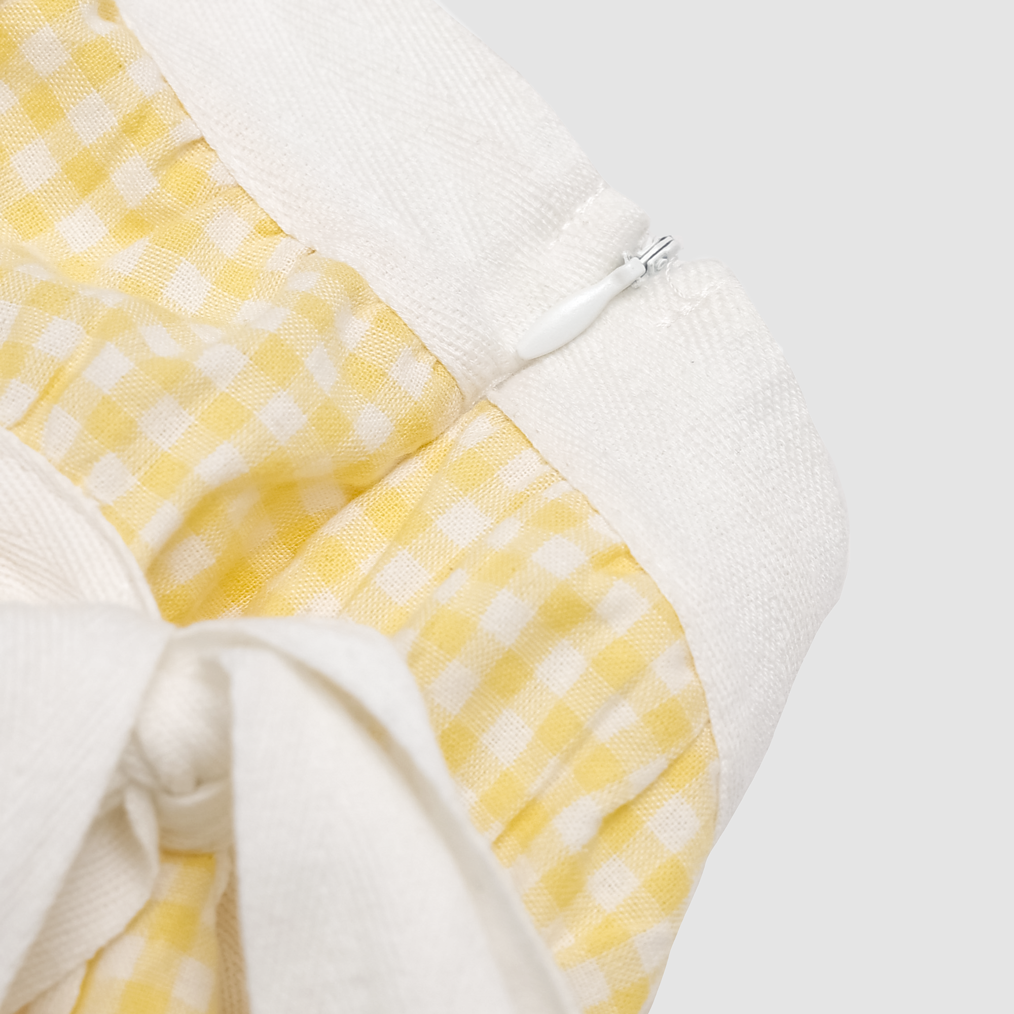 Dorothy Gingham Dress in Yellow