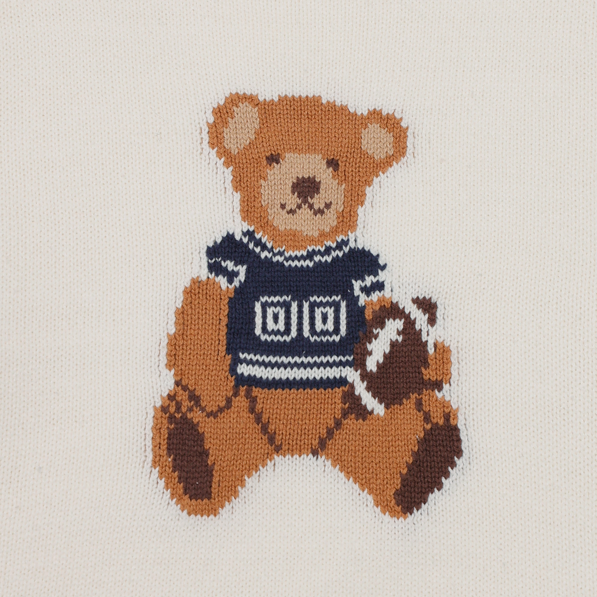 Football Star Teddy Bear Sweater