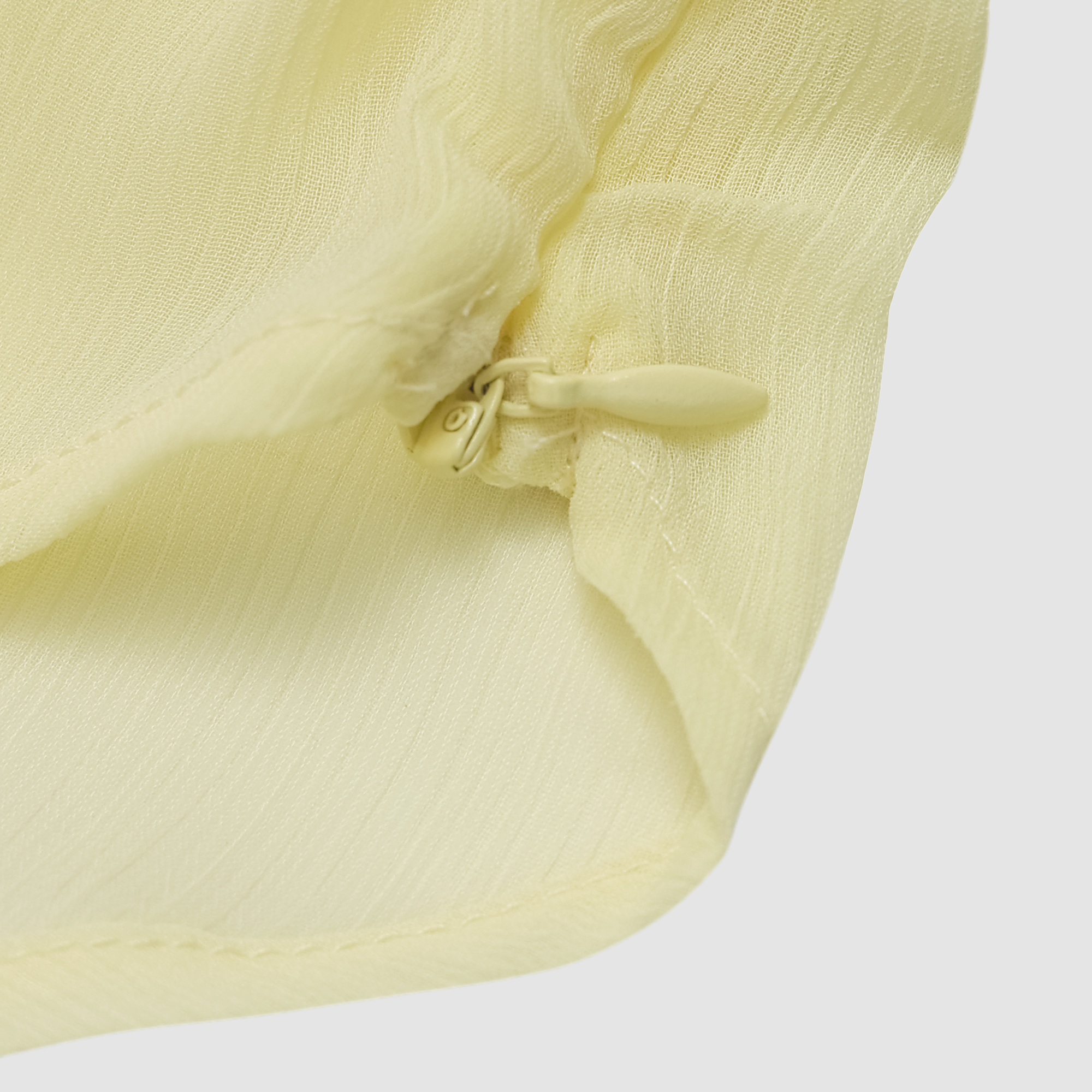 Genevieve Ruched Mesh Blouse