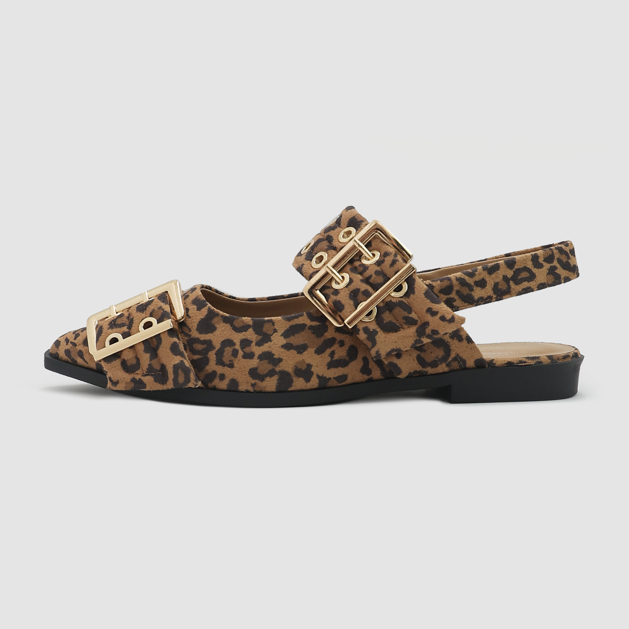 Katie Slingback Belt Flats