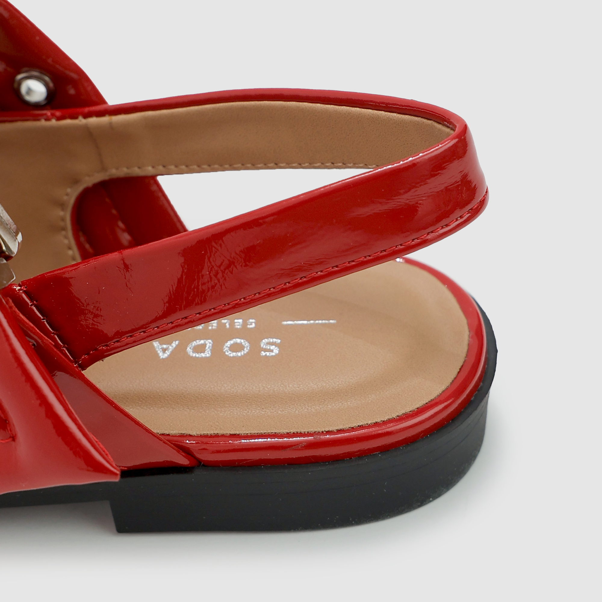 Katie Slingback Belt Flats