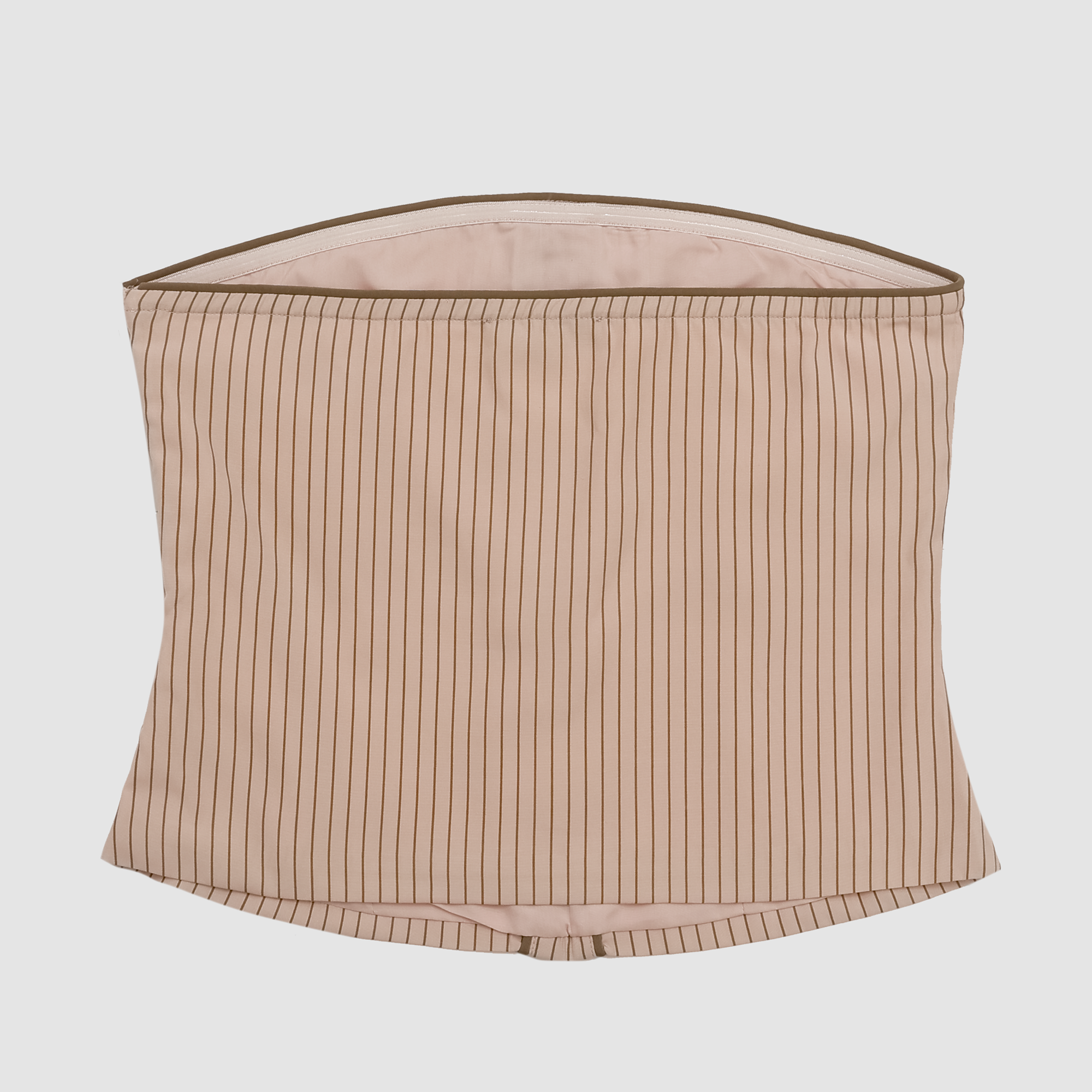 Hazel Striped Button Tube Top