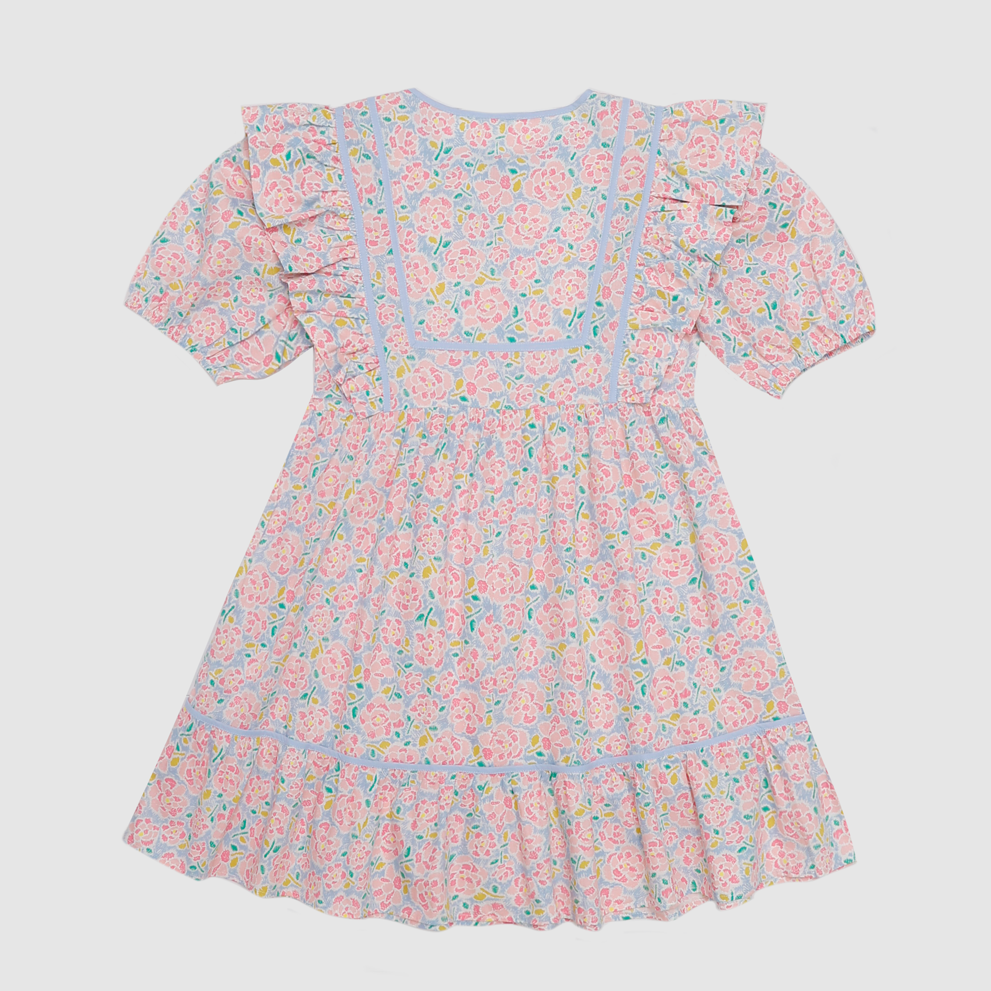 Ingrid Floral Ruffle Mini Dress