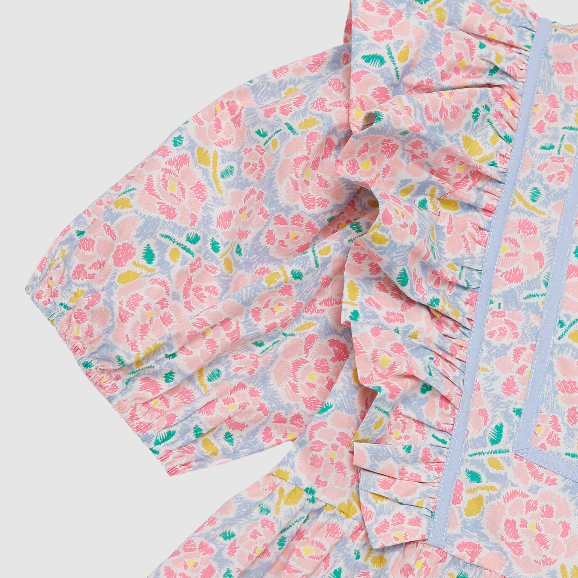 Ingrid Floral Ruffle Mini Dress