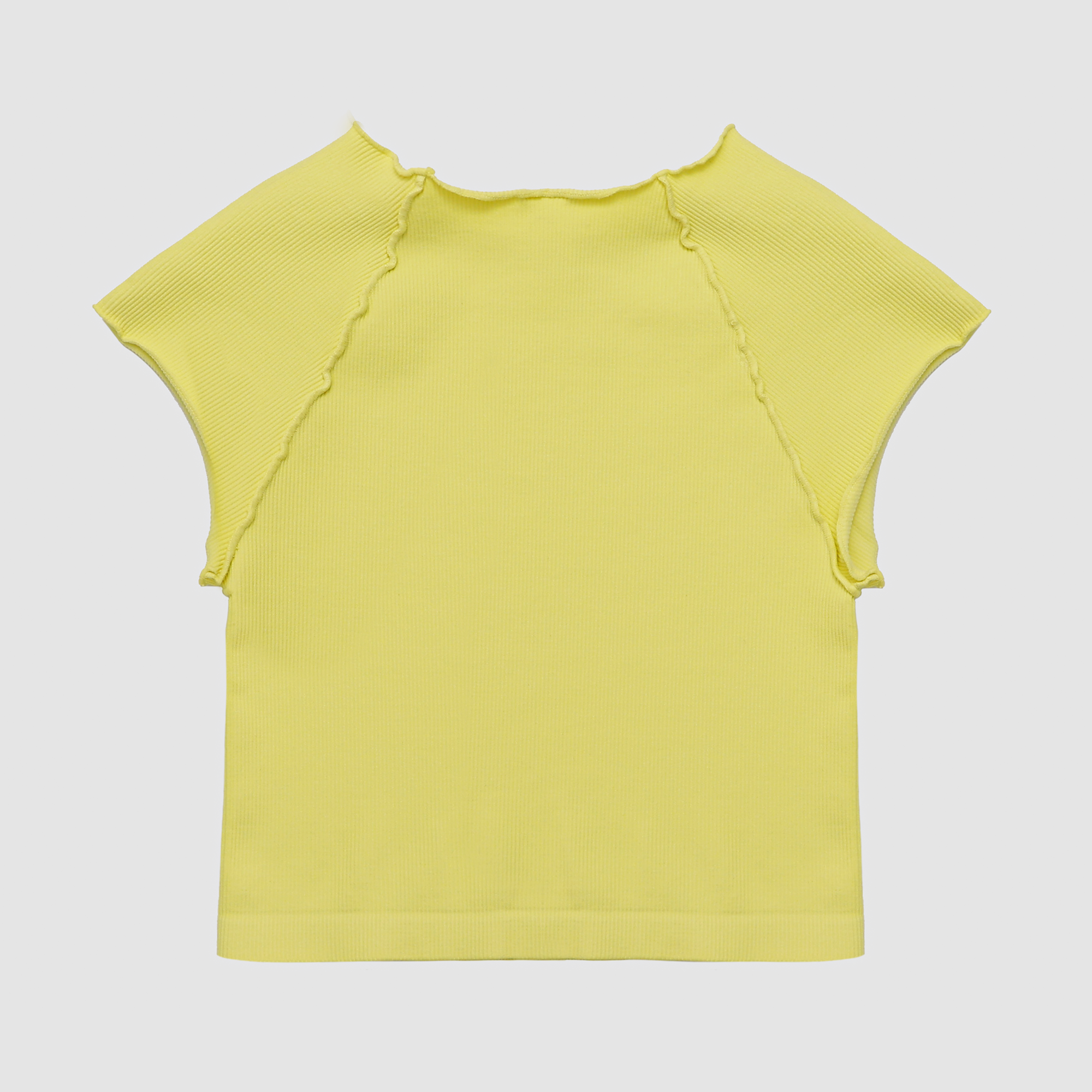 Jamie Exposed Seam Crop Top