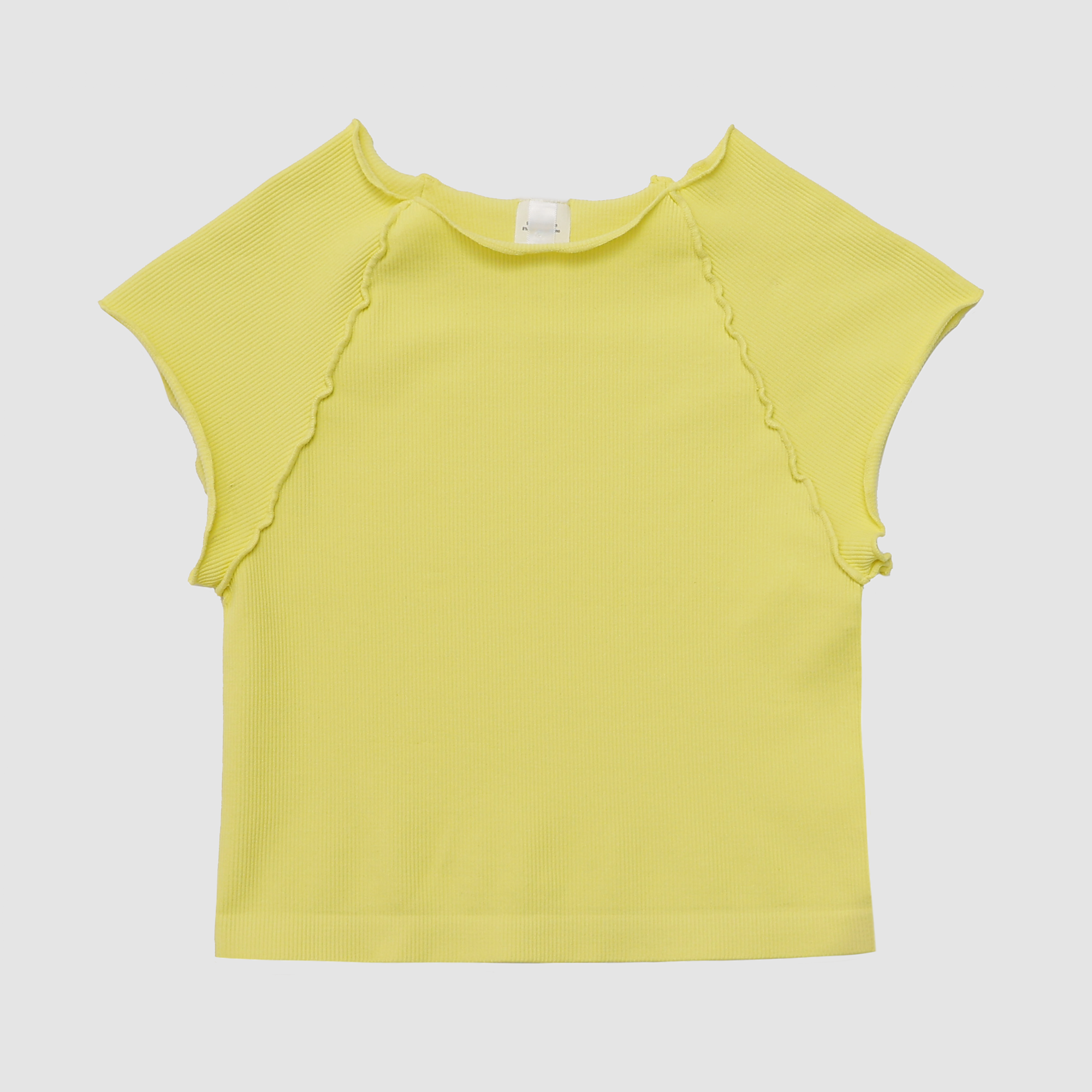 Jamie Exposed Seam Crop Top