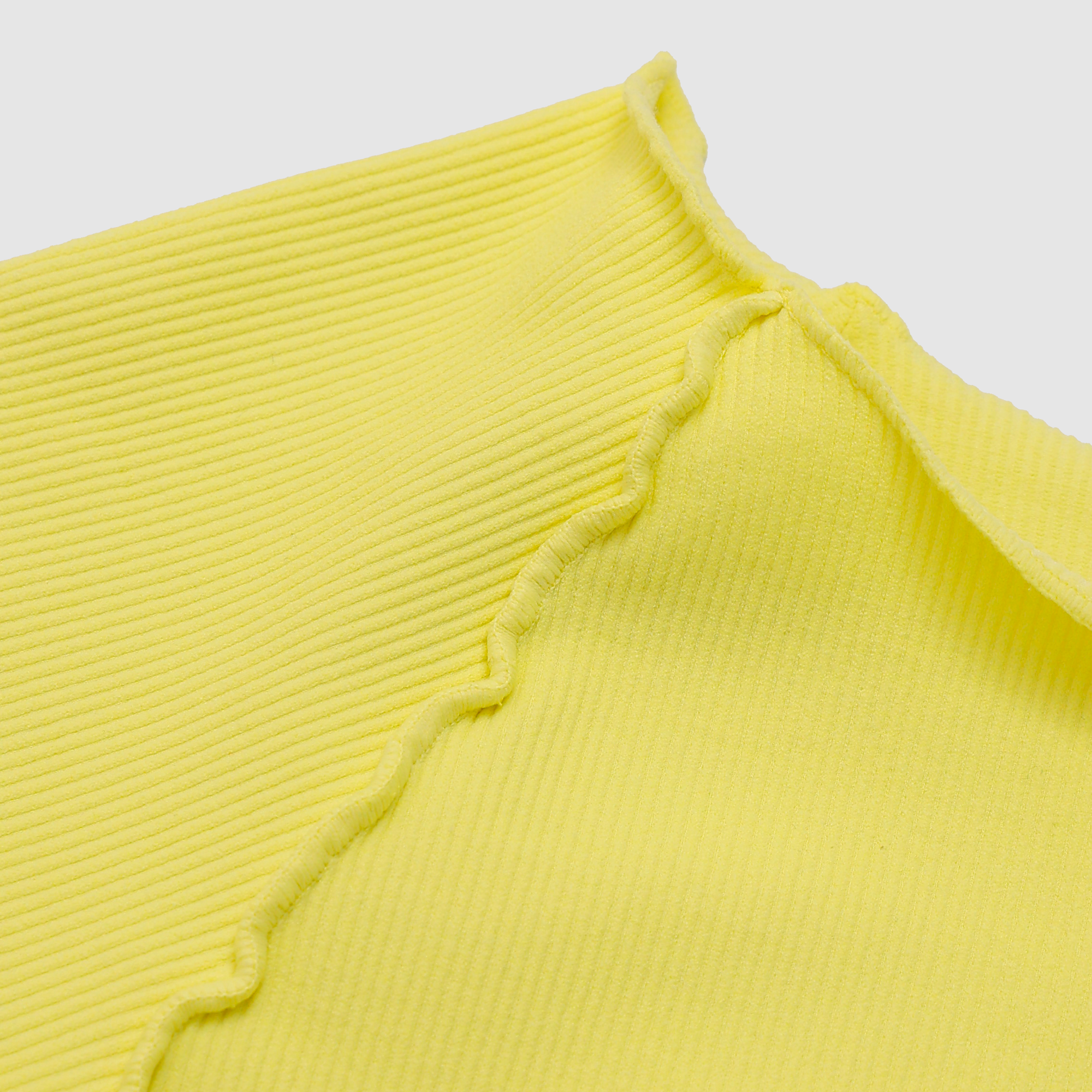 Jamie Exposed Seam Crop Top