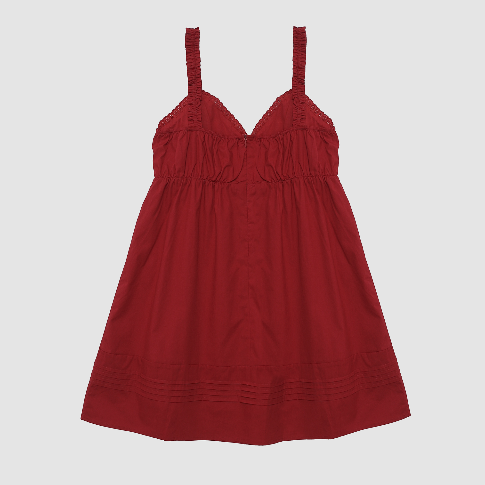 Jenivee Ruffle Trim Mini Dress