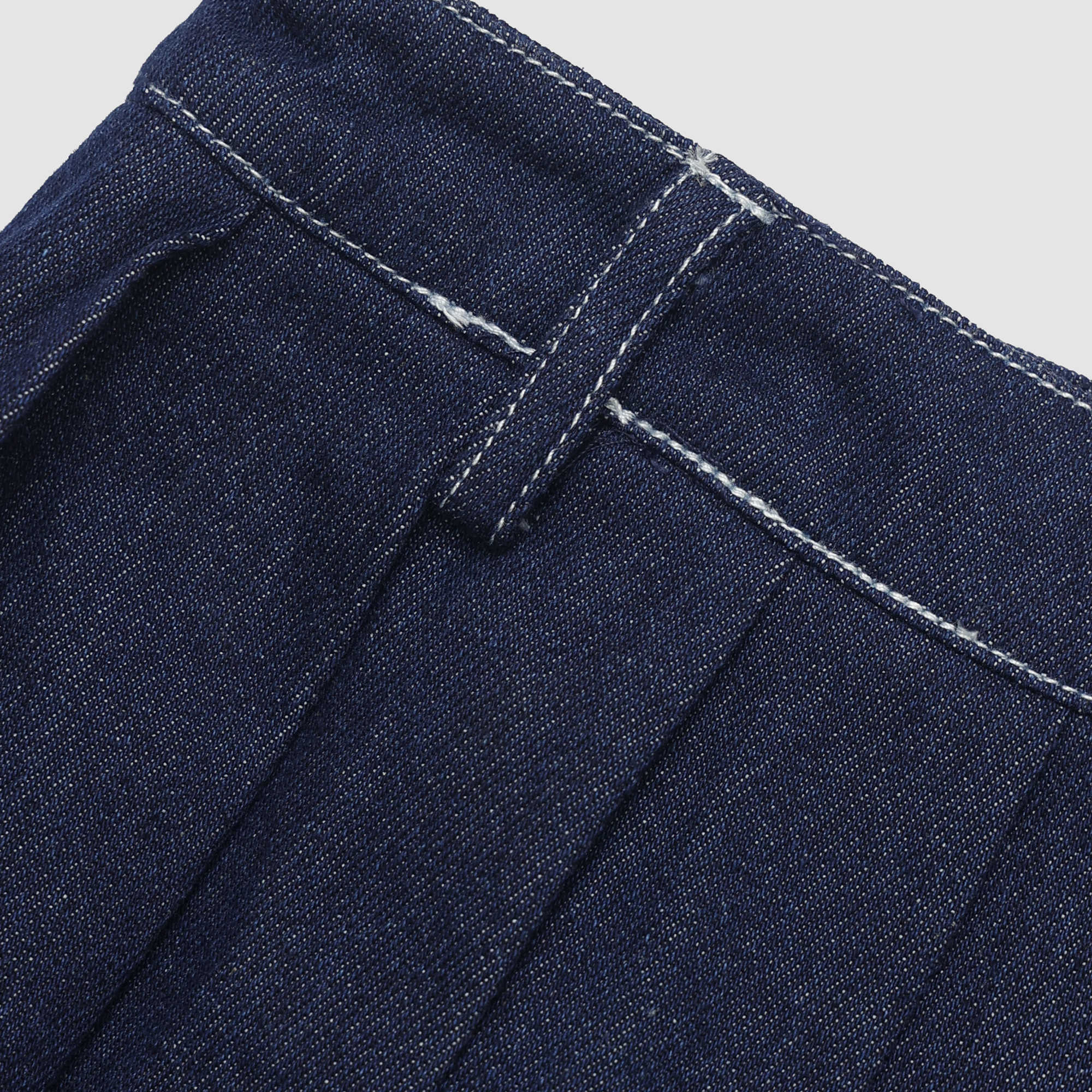 Jolie Pleated Denim Skort